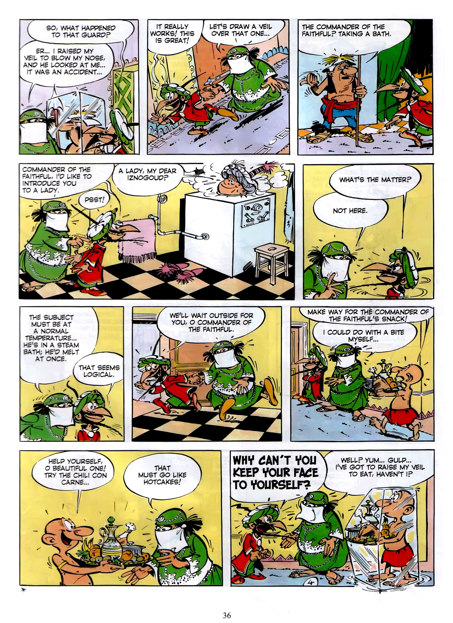 Read online Iznogoud comic -  Issue #5 - 34