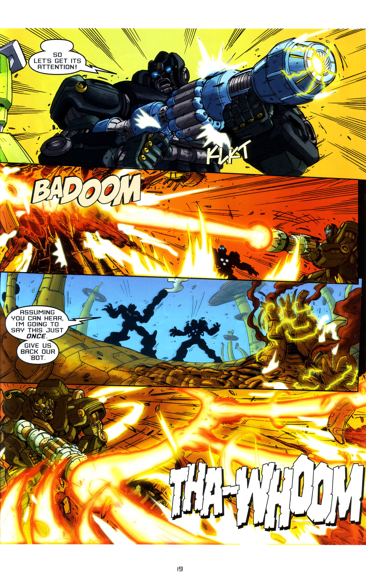 Read online Transformers: Saga of the Allspark comic -  Issue #3 - 22