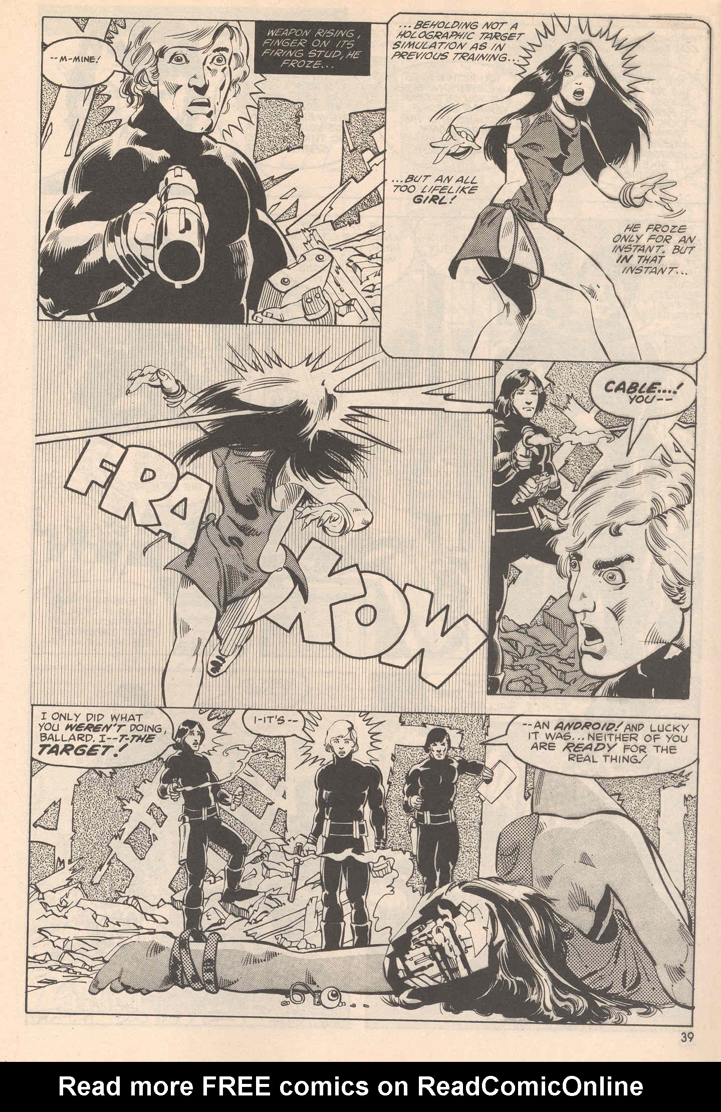 Read online Bizarre Adventures comic -  Issue #28 - 39