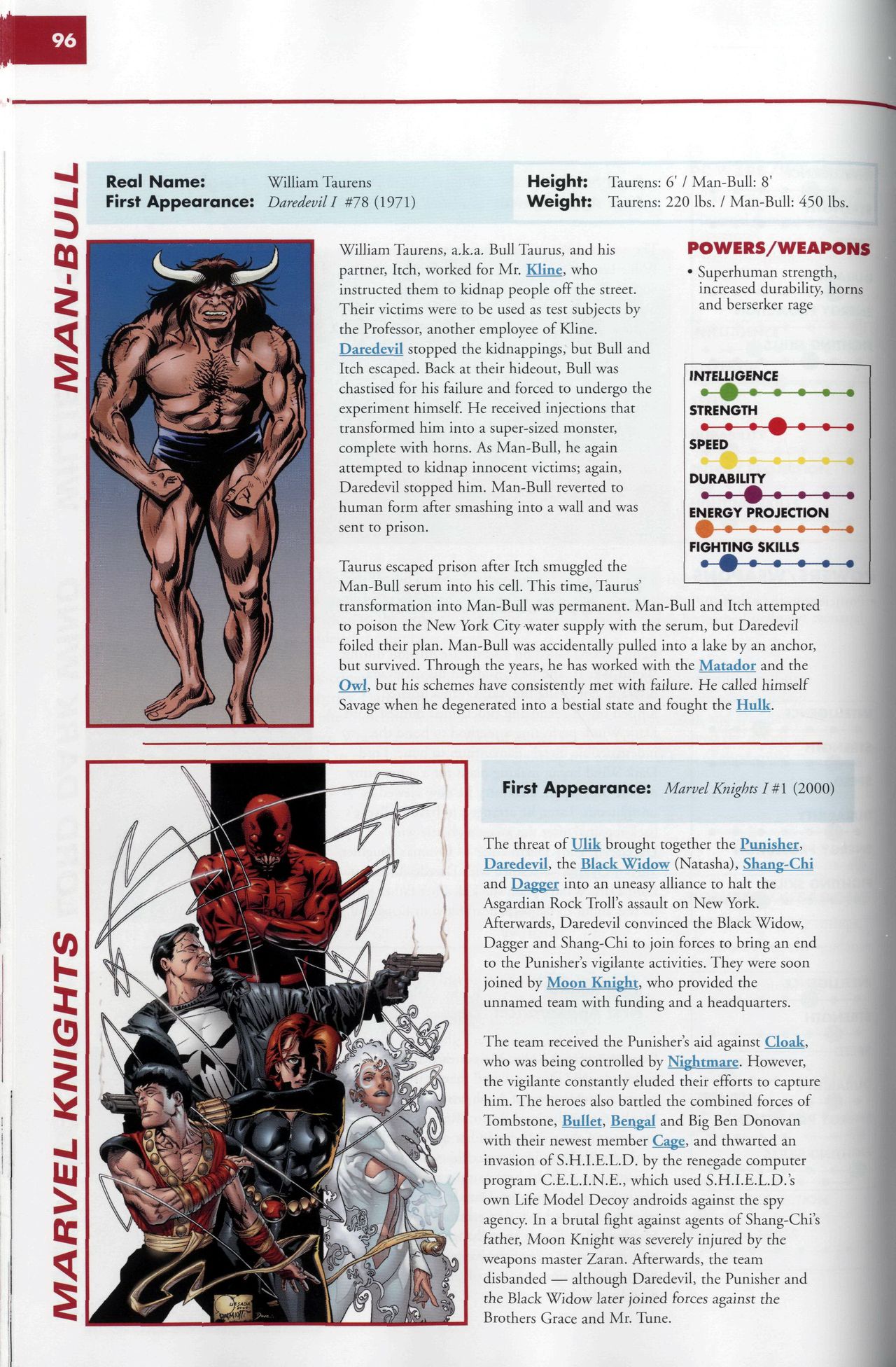 Read online Marvel Encyclopedia comic -  Issue # TPB 5 - 99