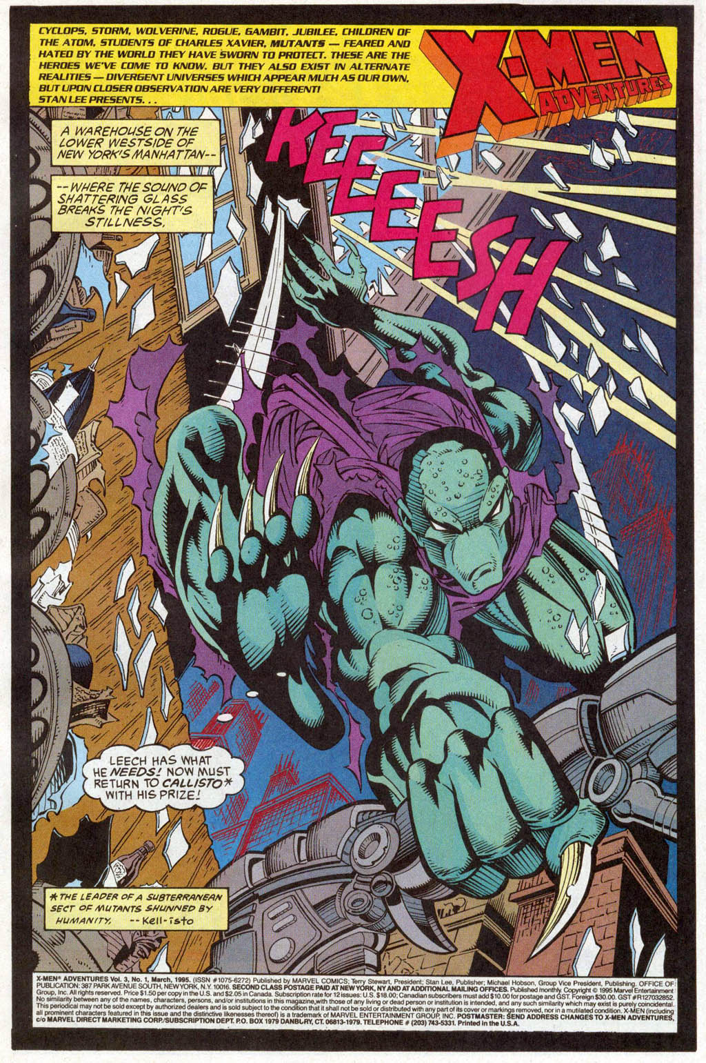 Read online X-Men Adventures (1995) comic -  Issue #1 - 2
