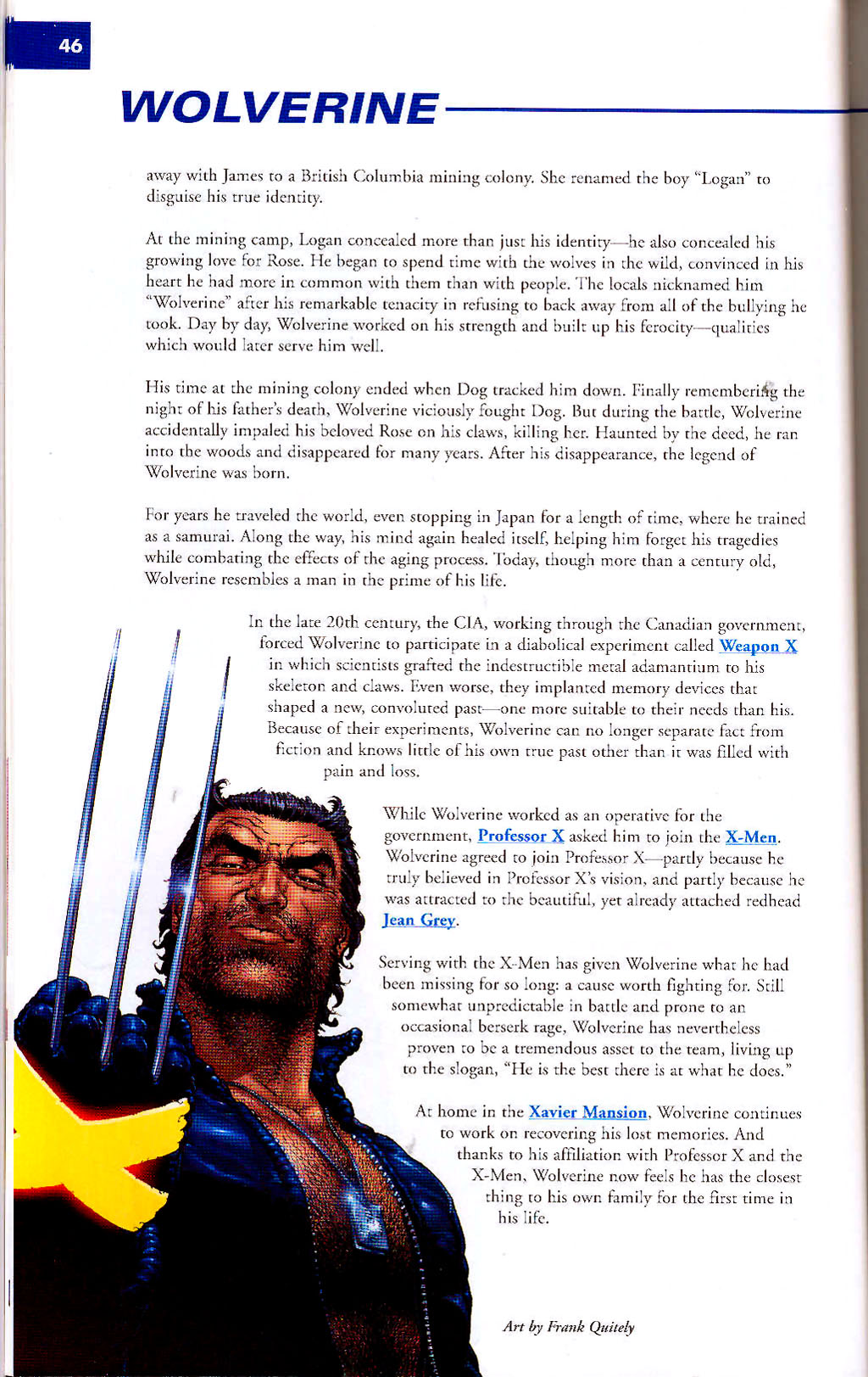 Read online Marvel Encyclopedia comic -  Issue # TPB 2 - 48