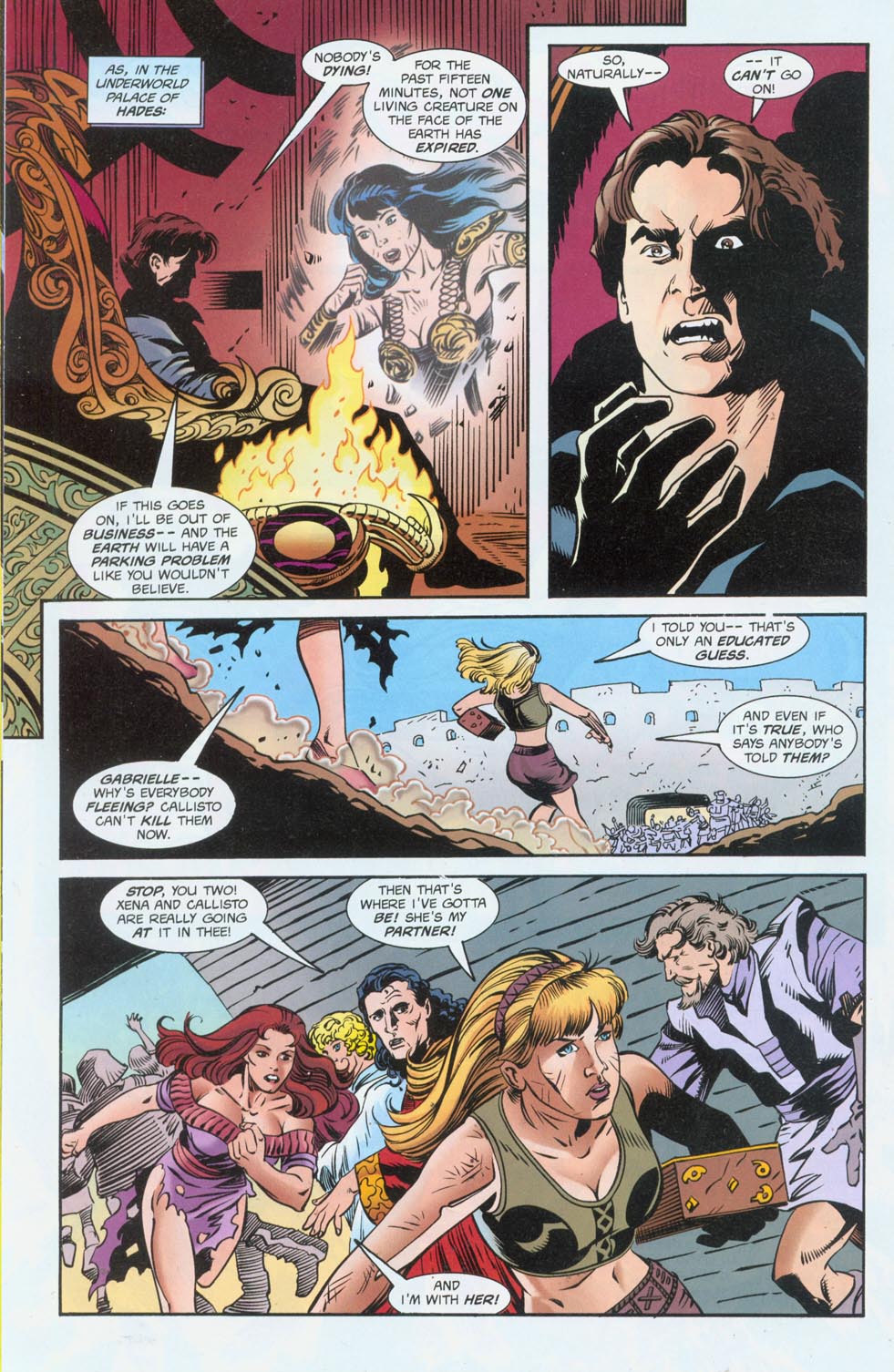 Read online Xena: Warrior Princess vs Callisto comic -  Issue #3 - 18
