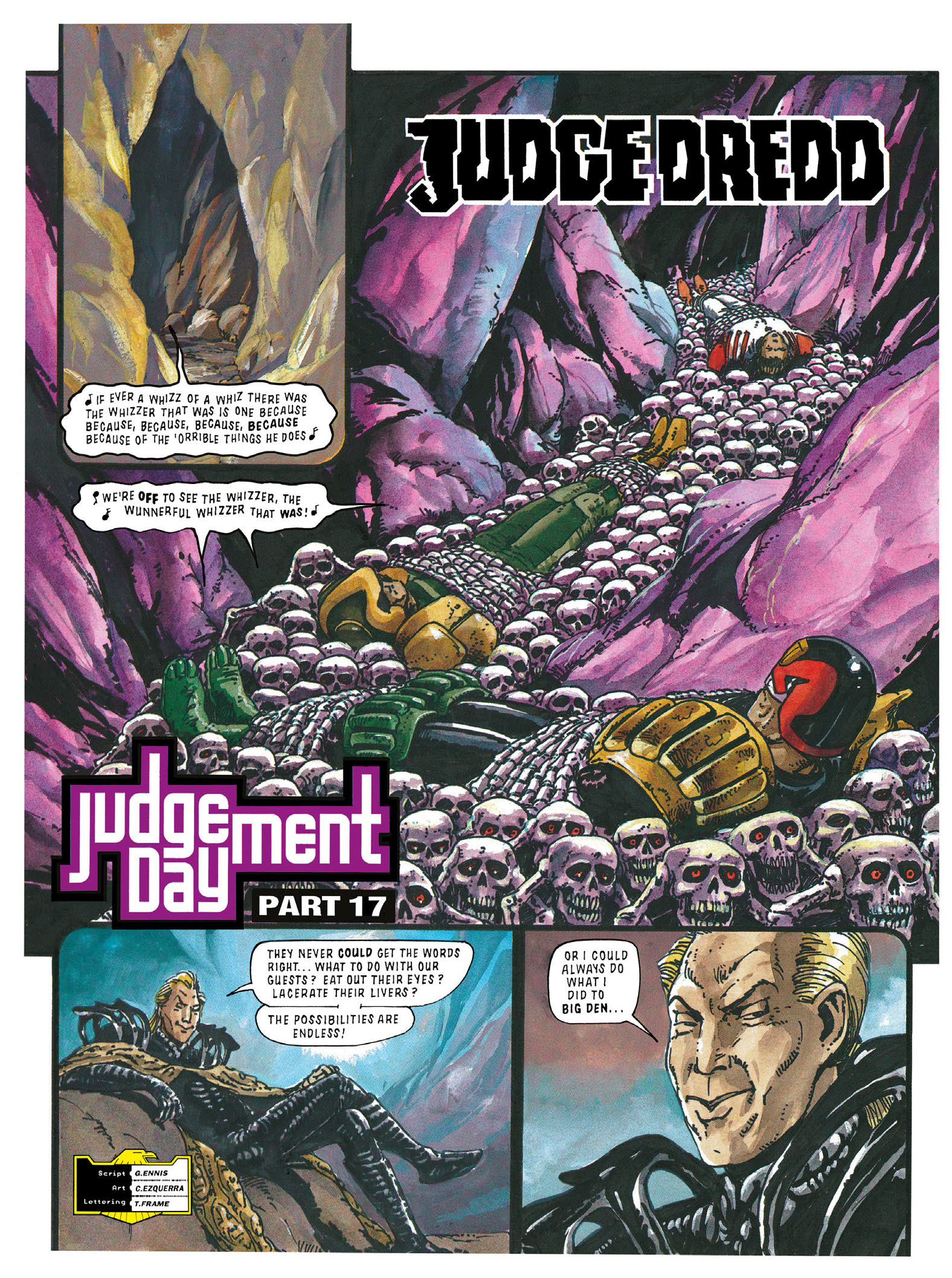 Read online Essential Judge Dredd: Judgement Day comic -  Issue # TPB - 126