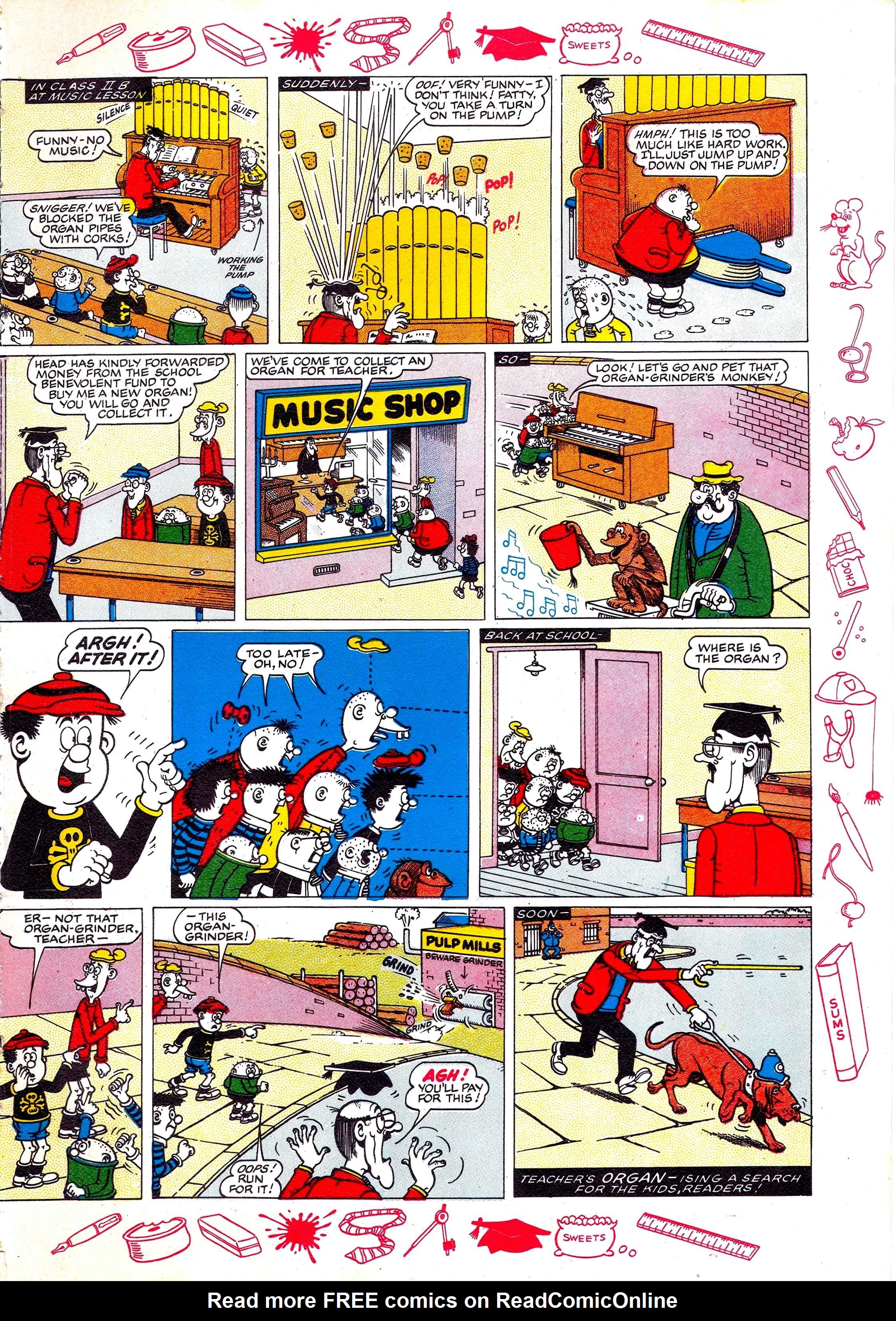 Read online Bash Street Kids comic -  Issue #1986 - 39
