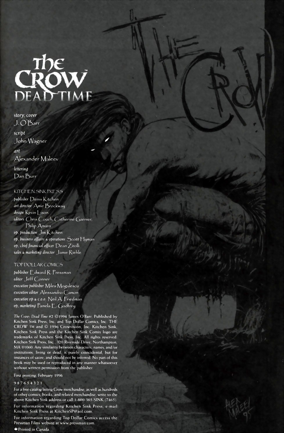 Read online The Crow: Dead Time comic -  Issue #2 - 2
