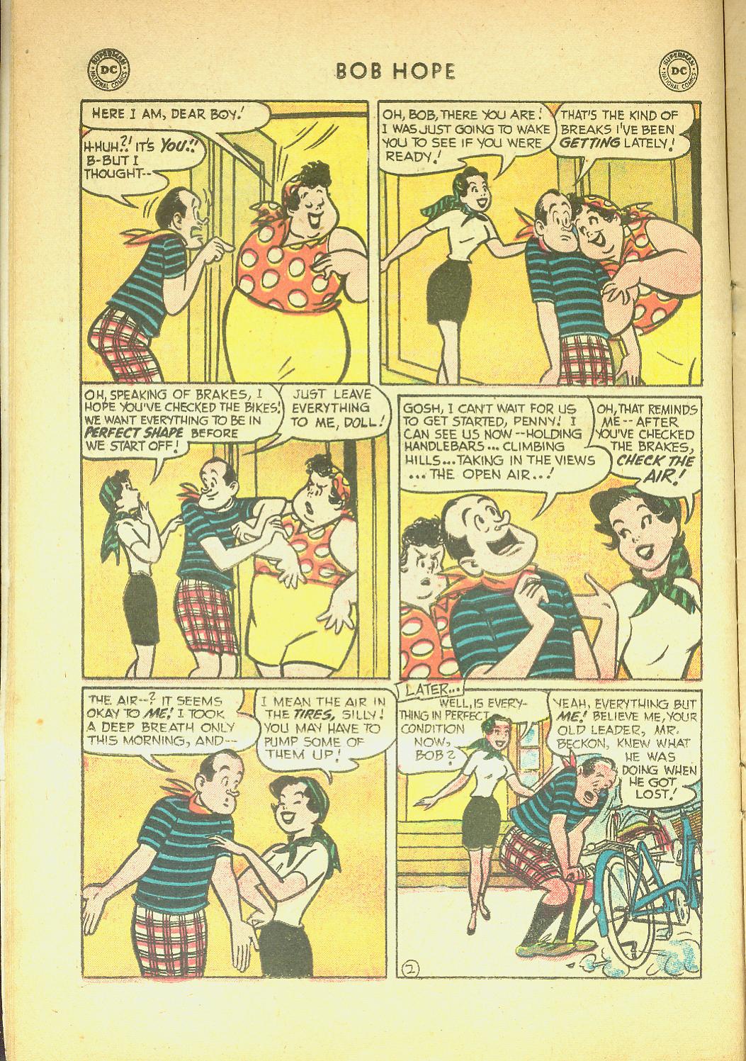 Read online The Adventures of Bob Hope comic -  Issue #35 - 14