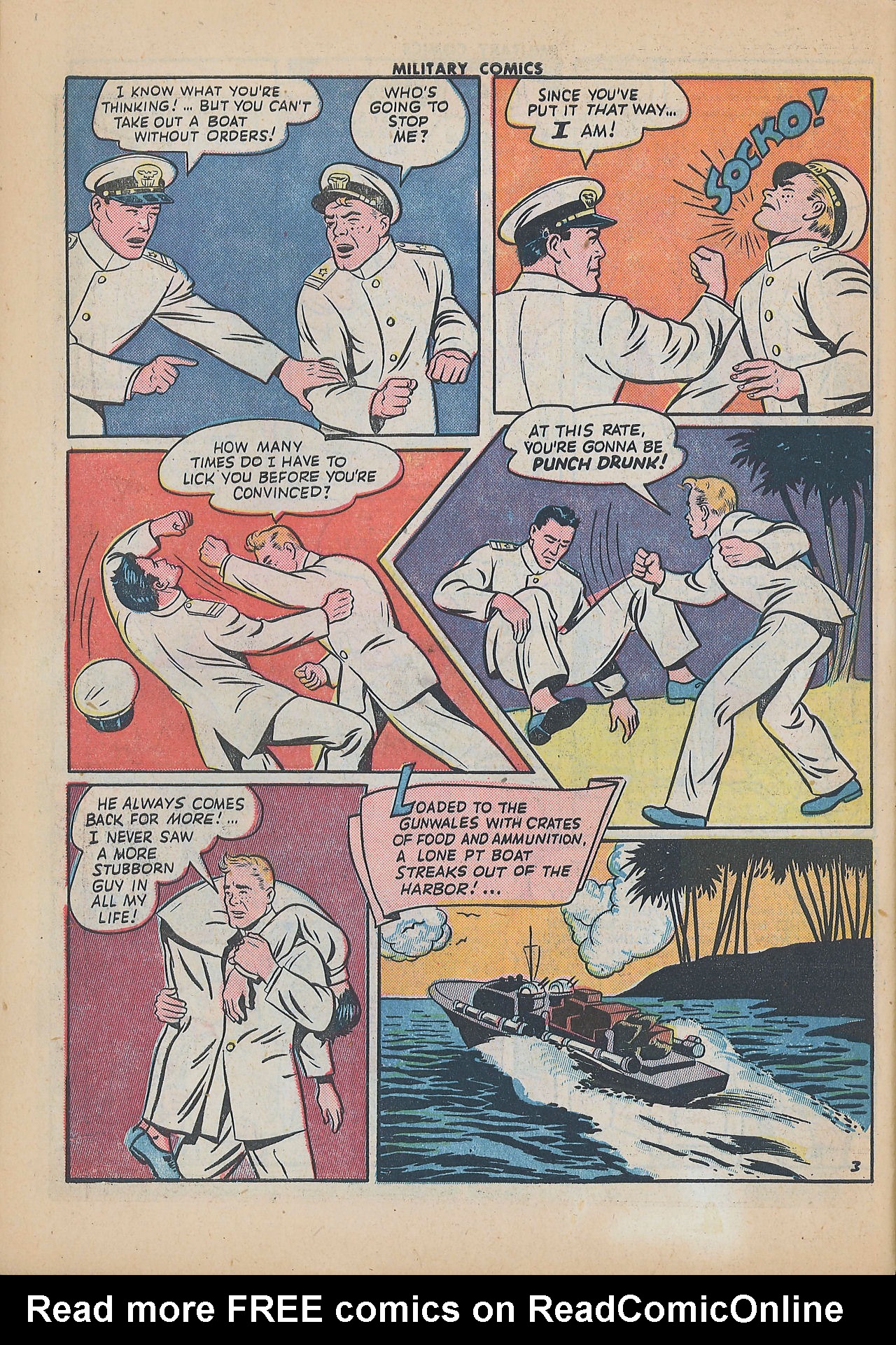 Read online Military Comics comic -  Issue #25 - 42