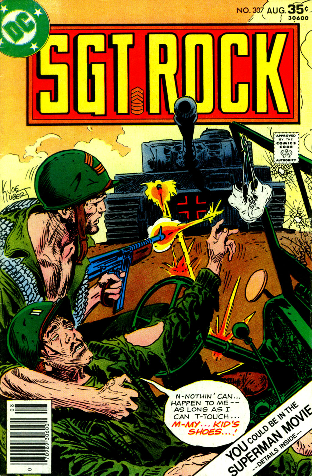 Read online Sgt. Rock comic -  Issue #307 - 1