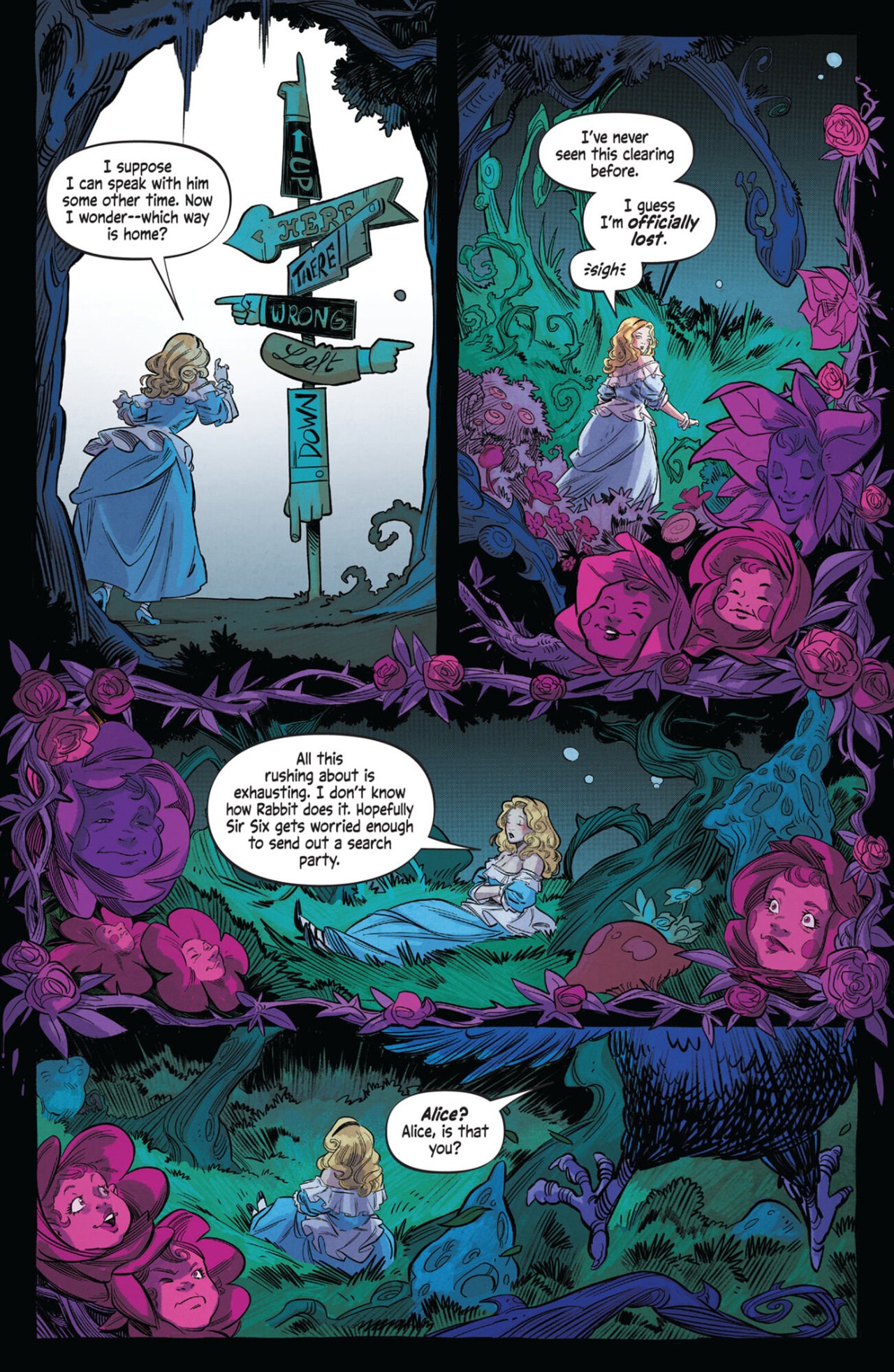 Read online Alice Never After comic -  Issue #1 - 16