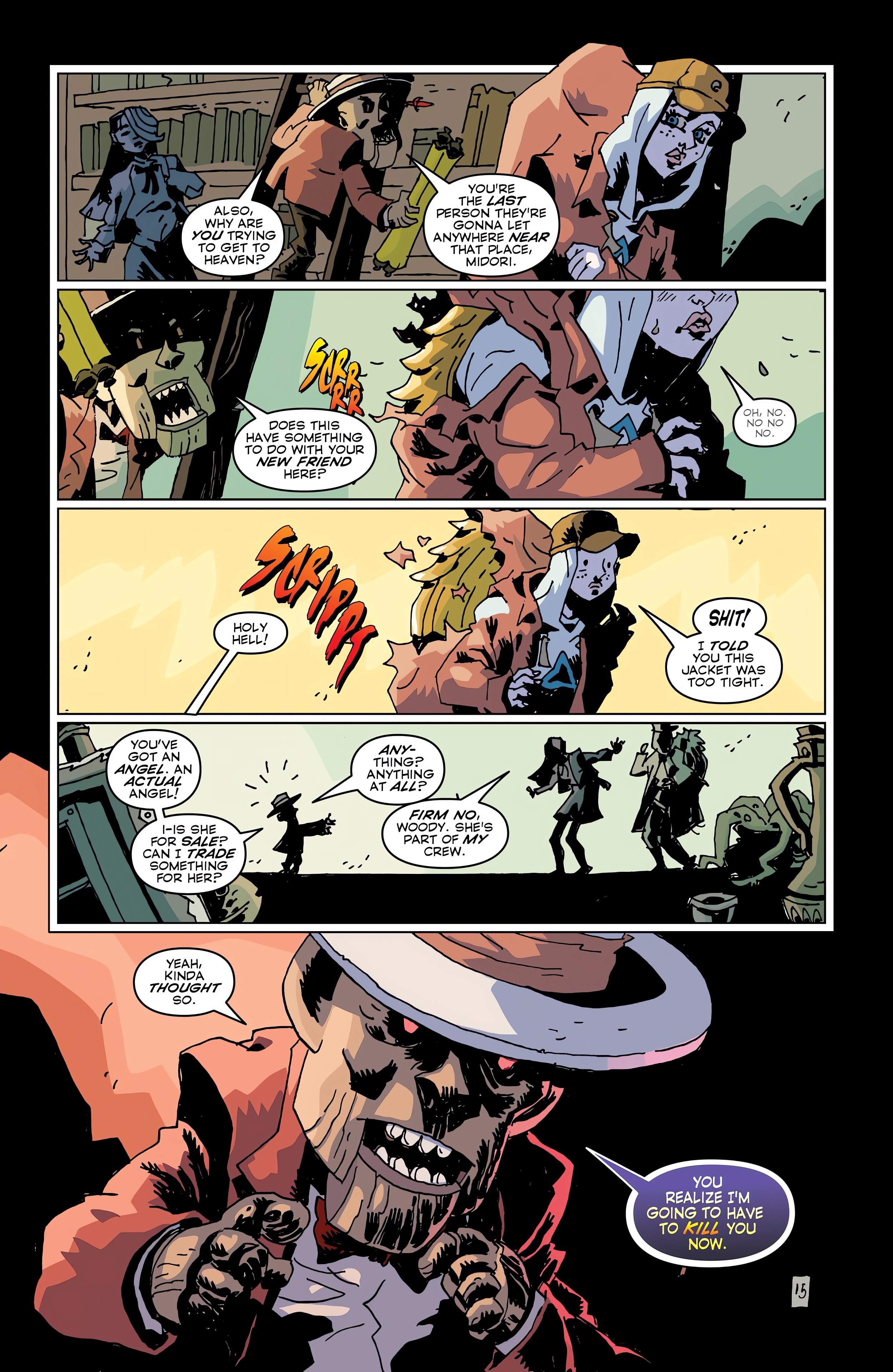 Read online In Hell We Fight! comic -  Issue #3 - 16