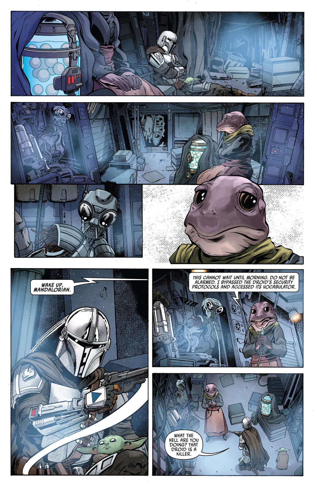 Read online Star Wars: The Mandalorian Season 2 comic -  Issue #2 - 22