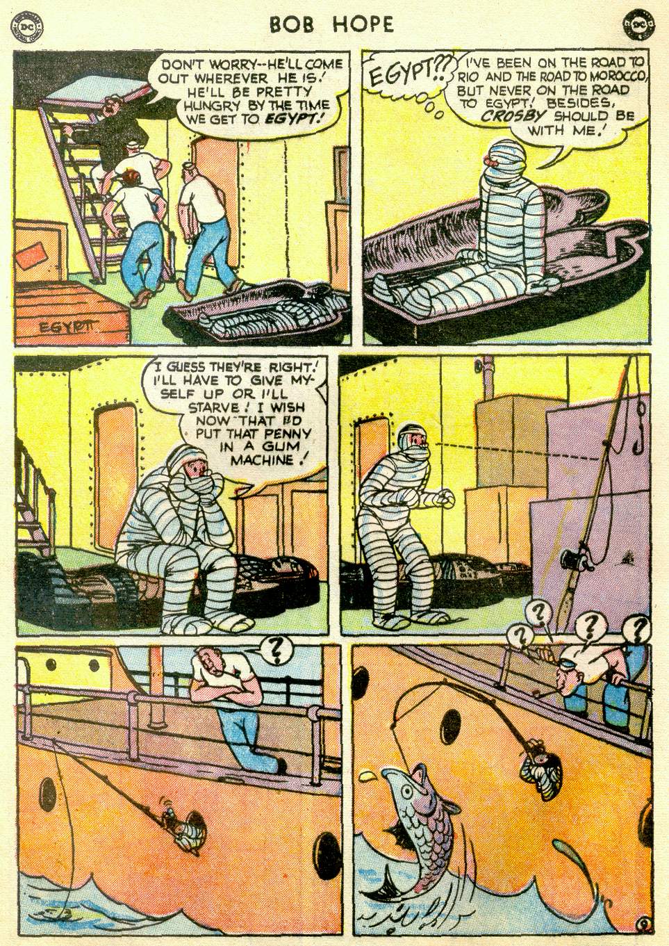 Read online The Adventures of Bob Hope comic -  Issue #5 - 12