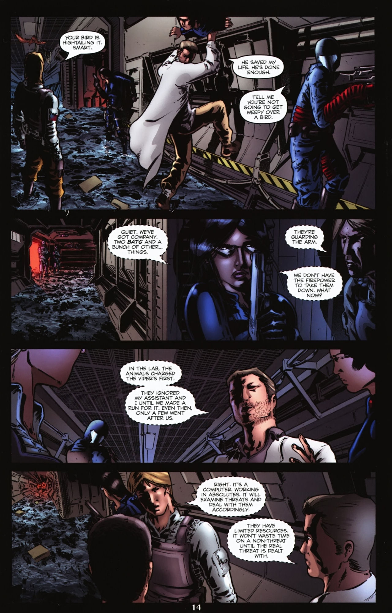 Read online G.I. Joe: Infestation comic -  Issue #2 - 18