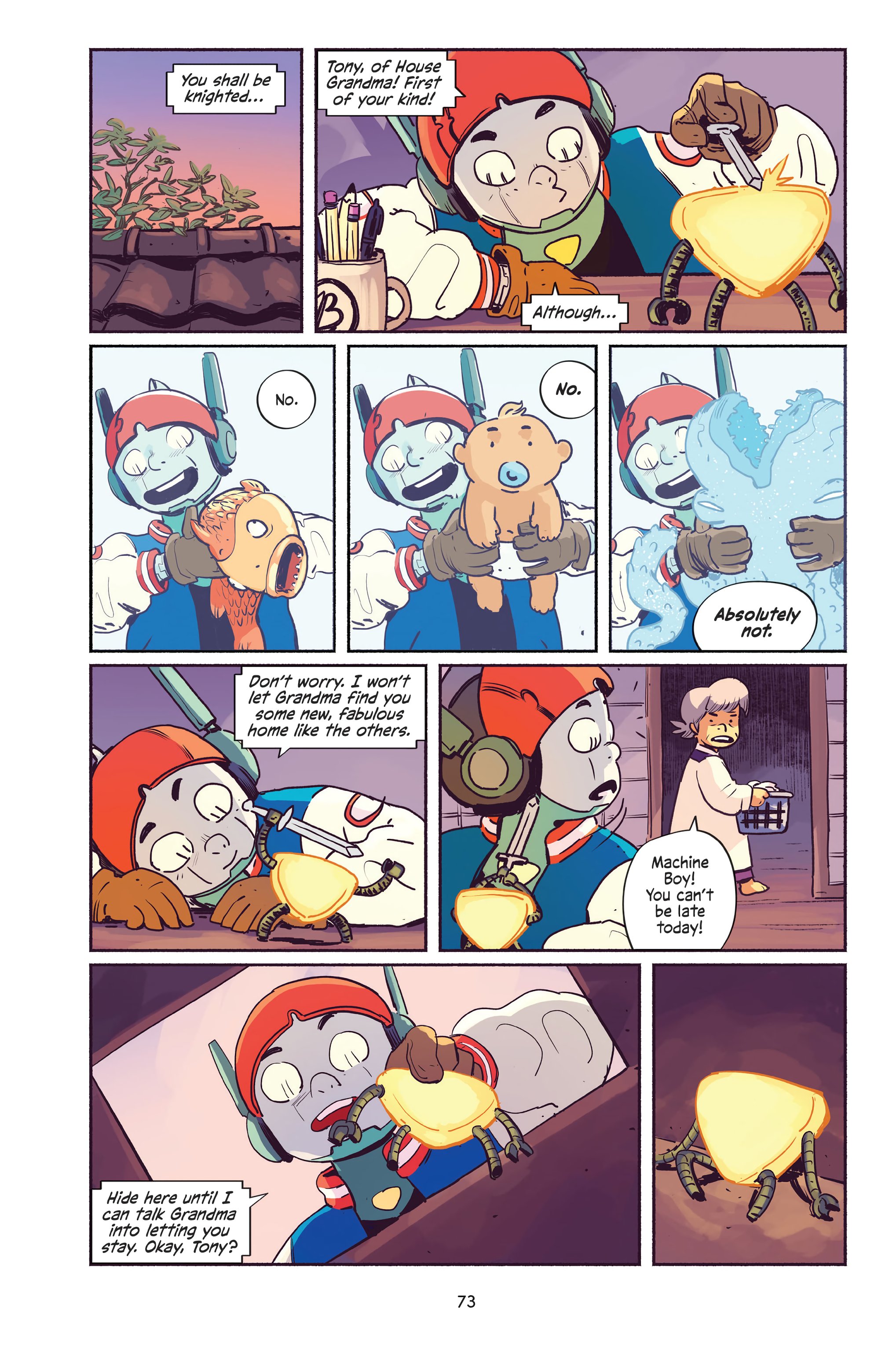 Read online Everyday Hero Machine Boy comic -  Issue # TPB (Part 1) - 78