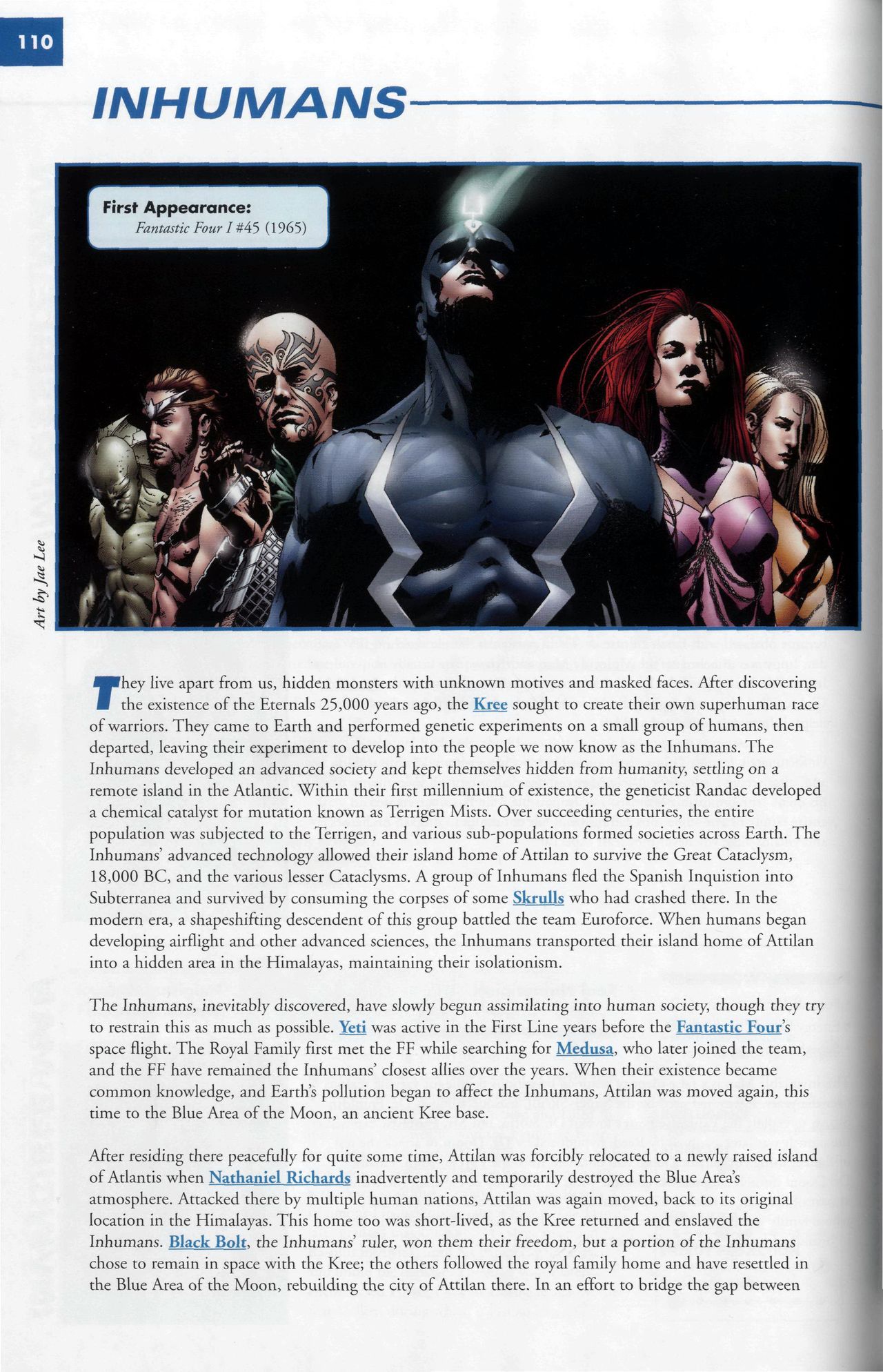 Read online Marvel Encyclopedia comic -  Issue # TPB 6 - 113