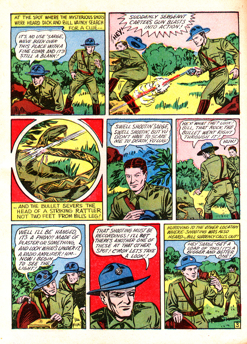 Read online Captain Fearless comic -  Issue #1 - 13