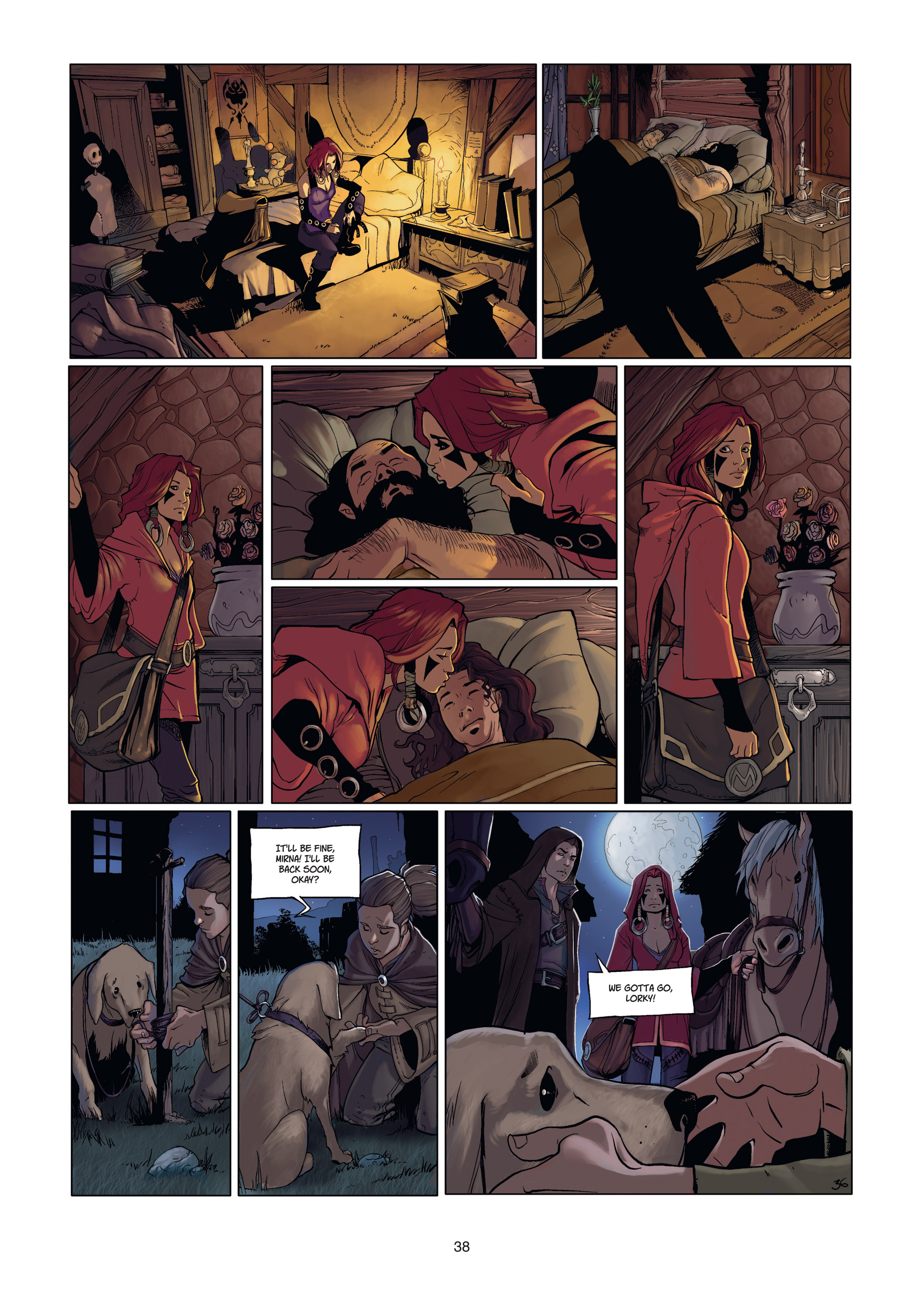 Read online Angor comic -  Issue #1 - 38