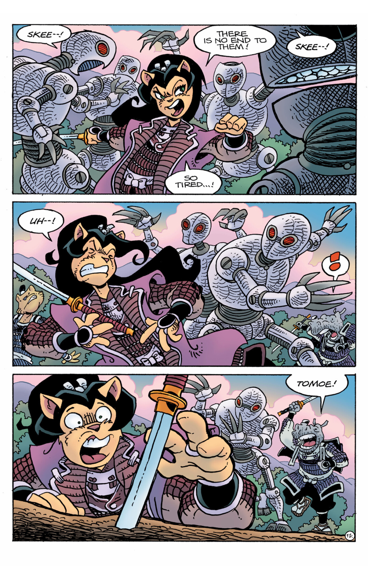 Read online Teenage Mutant Ninja Turtles/Usagi Yojimbo: WhereWhen comic -  Issue #5 - 14