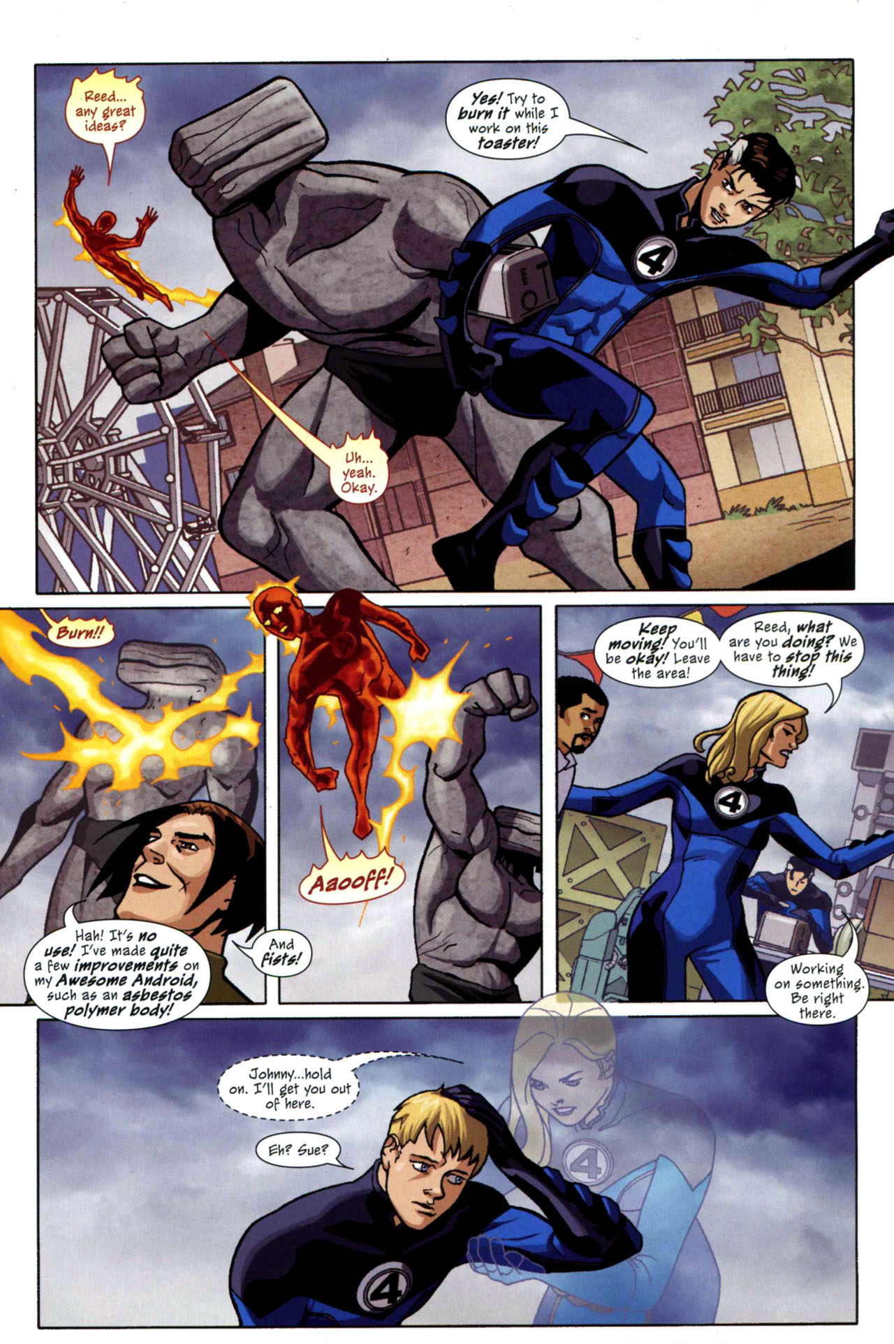 Read online Marvel Adventures Fantastic Four comic -  Issue #34 - 19