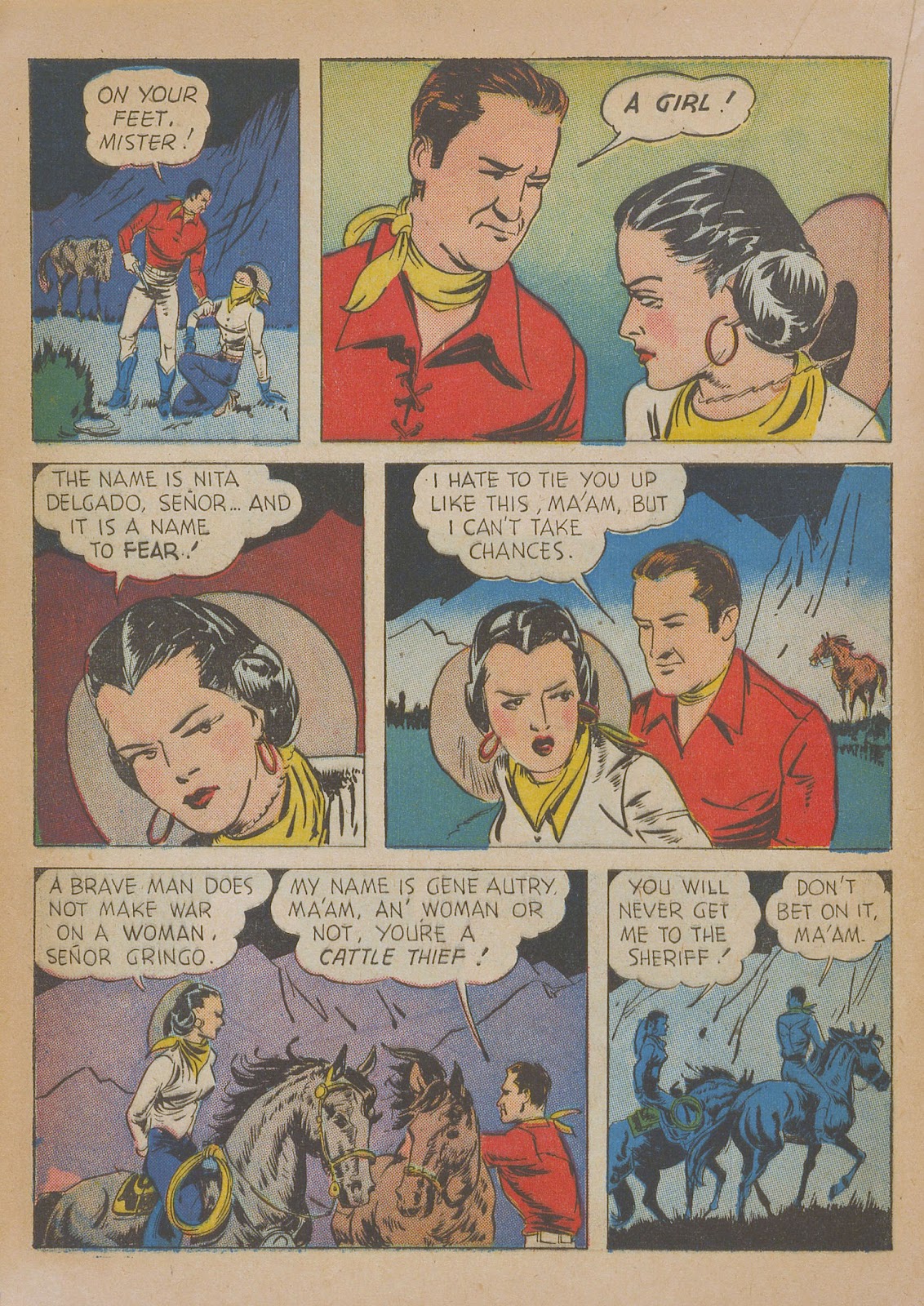 Gene Autry Comics issue 10 - Page 38