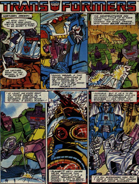 Read online The Transformers (UK) comic -  Issue #80 - 2