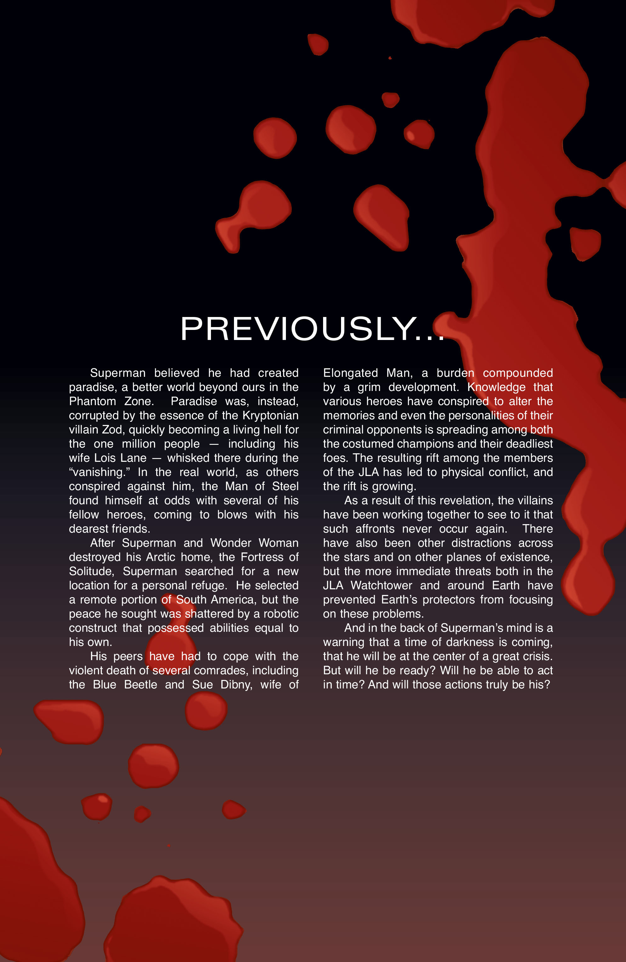 Read online Superman: Sacrifice comic -  Issue # TPB - 6