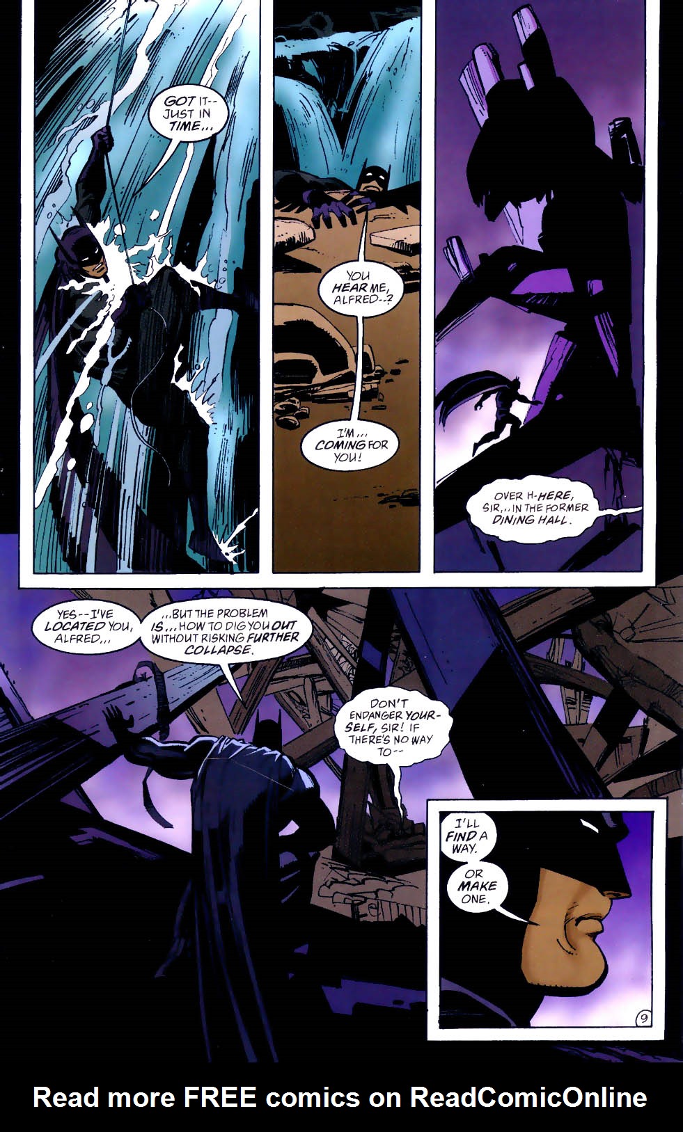 Read online Batman: Cataclysm comic -  Issue #4 - 10