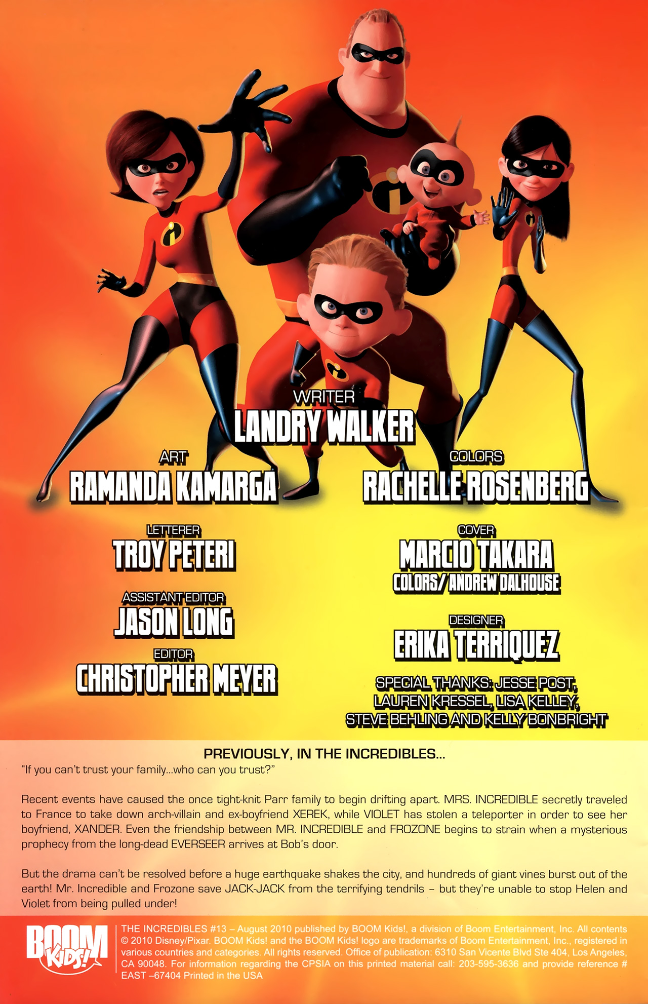 Read online The Incredibles (2009) comic -  Issue #13 - 2