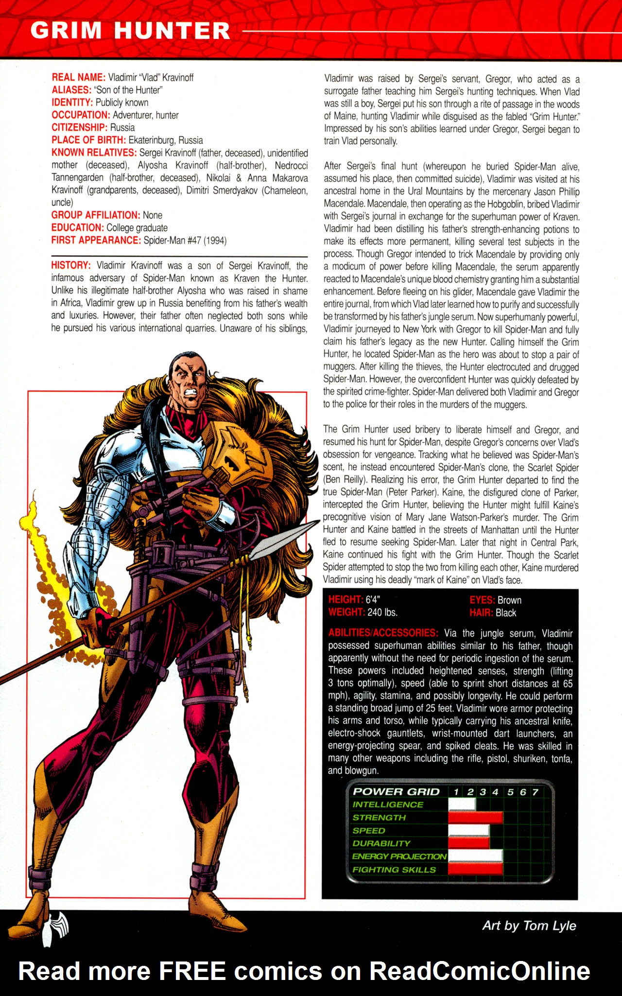 Read online The Official Handbook of the Marvel Universe: Spider-Man: Back In Black Handbook comic -  Issue # Full - 10