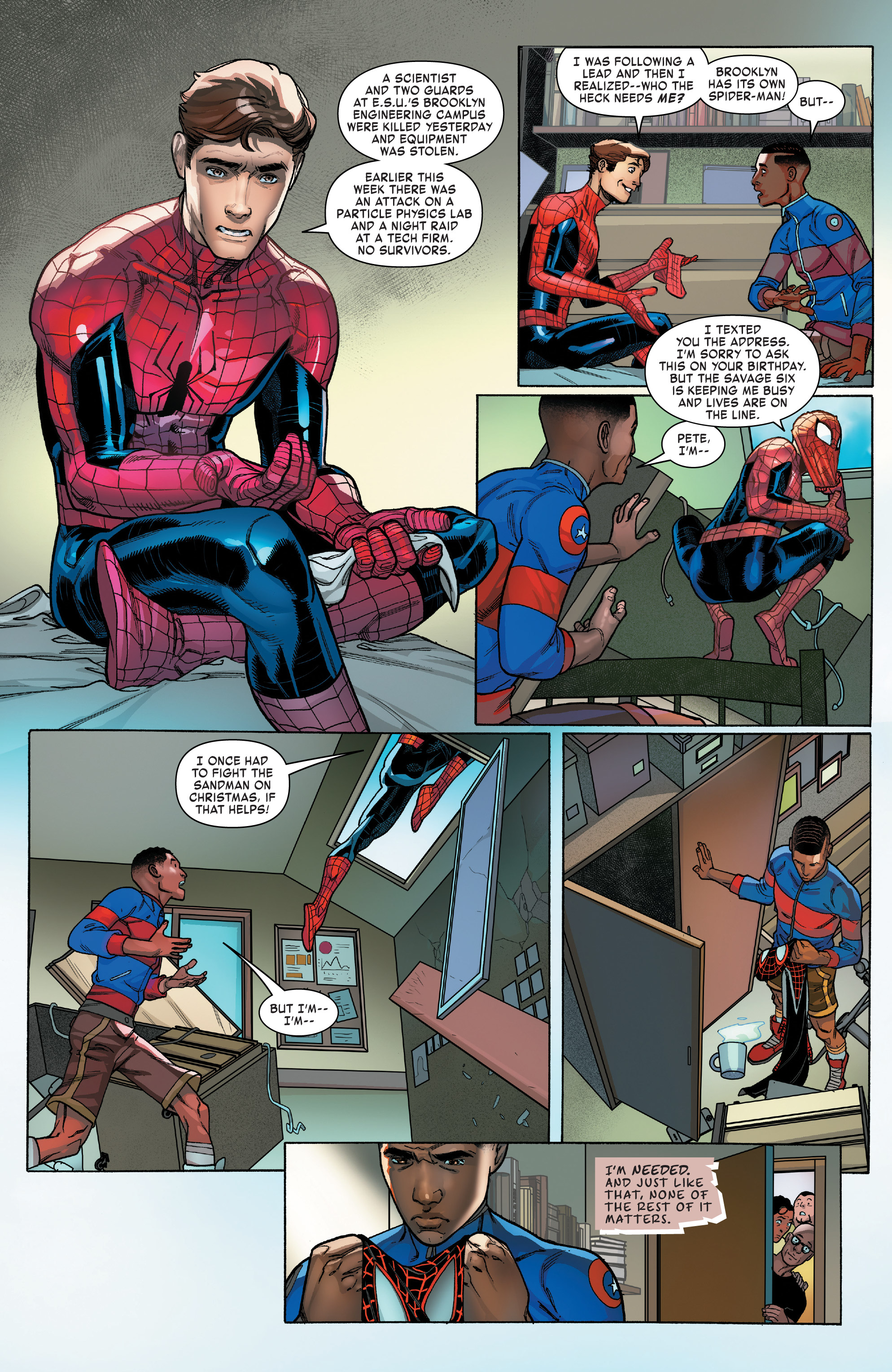 Read online Miles Morales: Spider-Man By Saladin Ahmed Omnibus comic -  Issue # TPB (Part 3) - 74