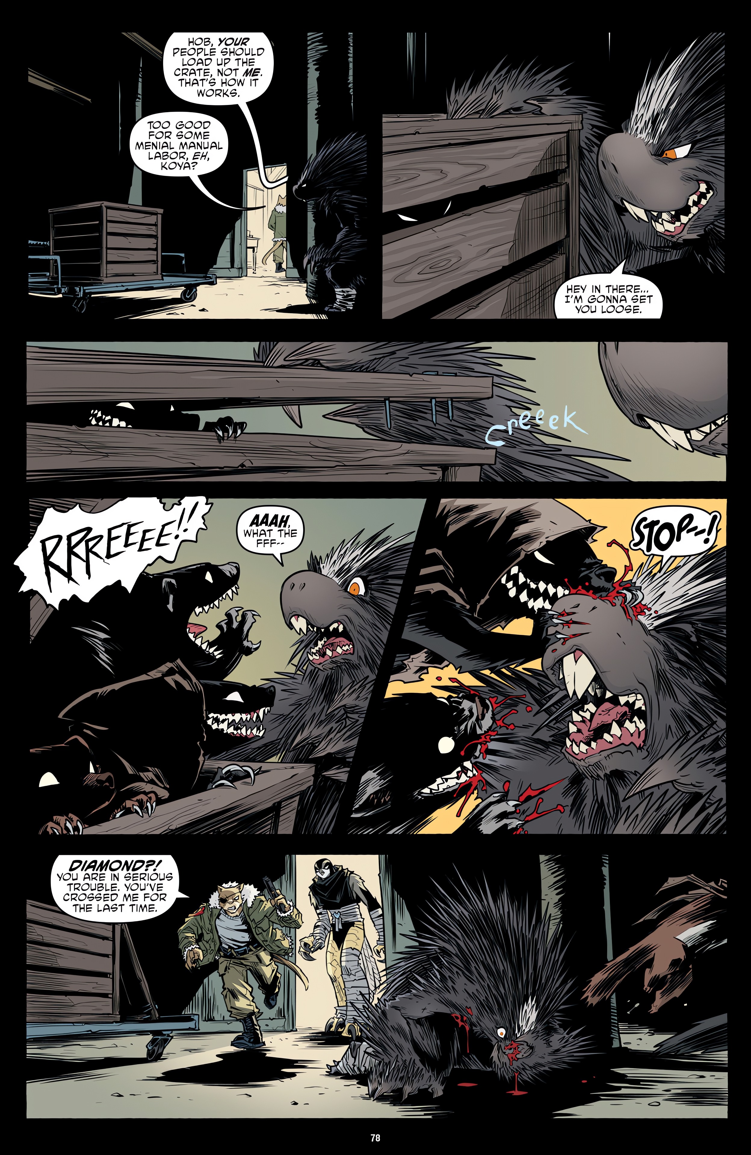 Read online Teenage Mutant Ninja Turtles: The IDW Collection comic -  Issue # TPB 14 (Part 1) - 78
