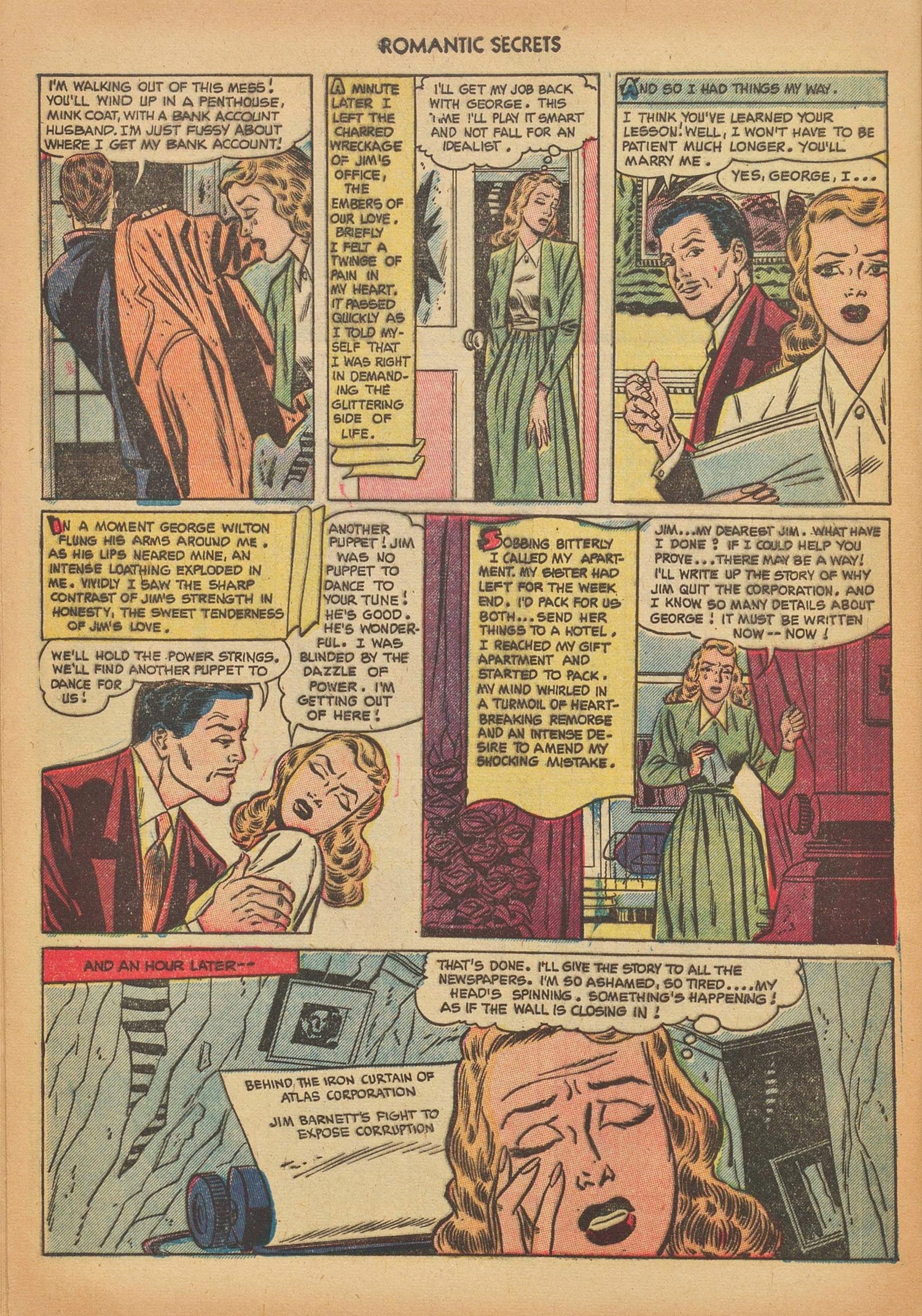 Read online Romantic Secrets comic -  Issue #35 - 22