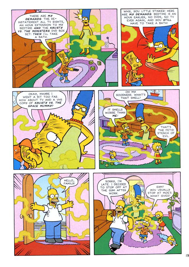 Read online Bongo Comics Free-For-All! comic -  Issue #2008 - 19