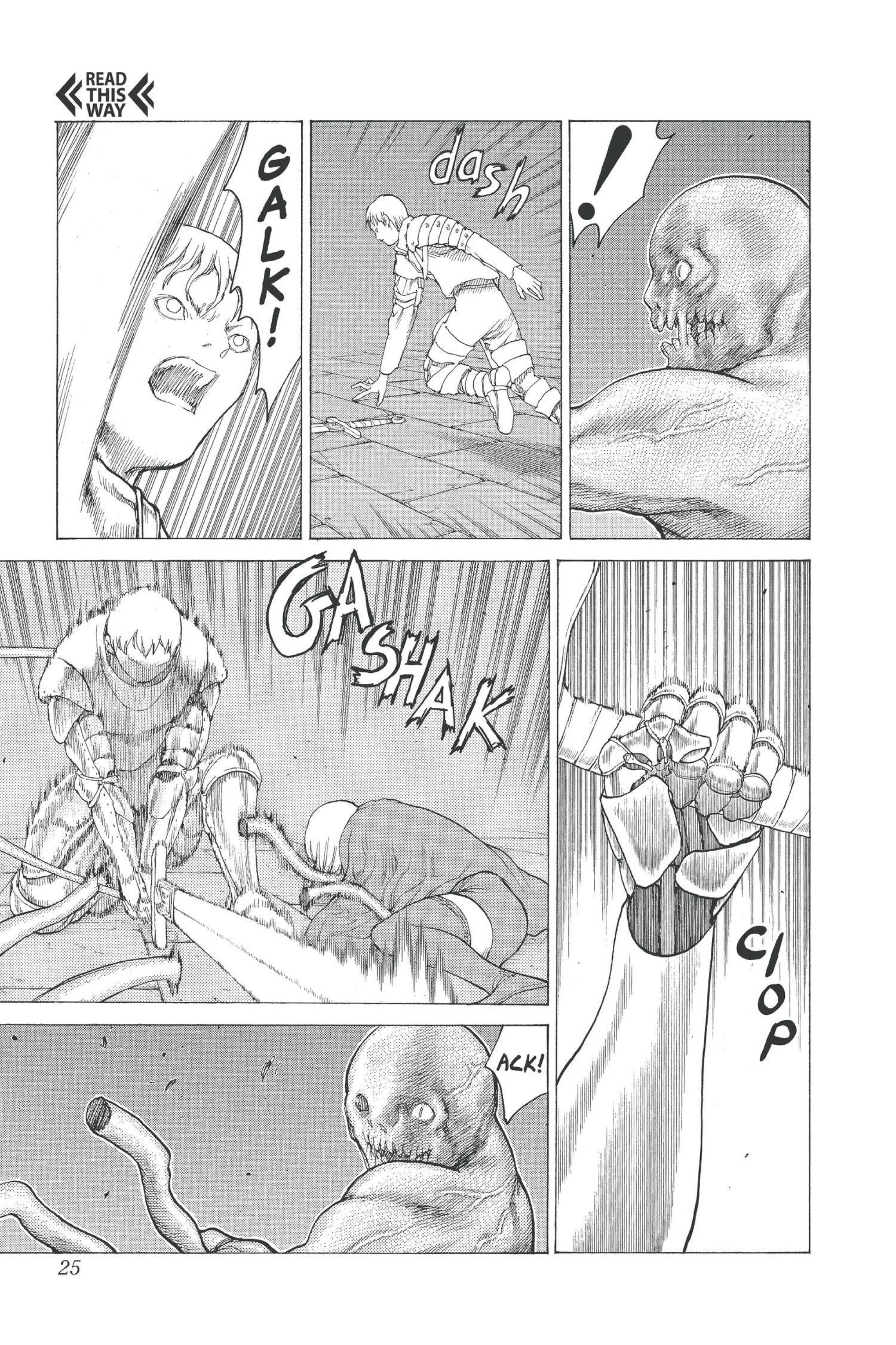 Read online Claymore comic -  Issue #3 - 24