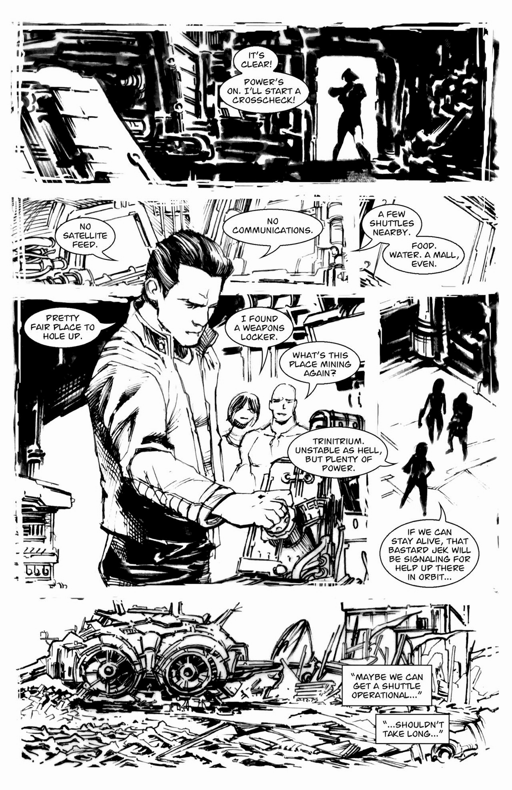 Read online Escape From the Planet of the Living Dead comic -  Issue # Full - 6
