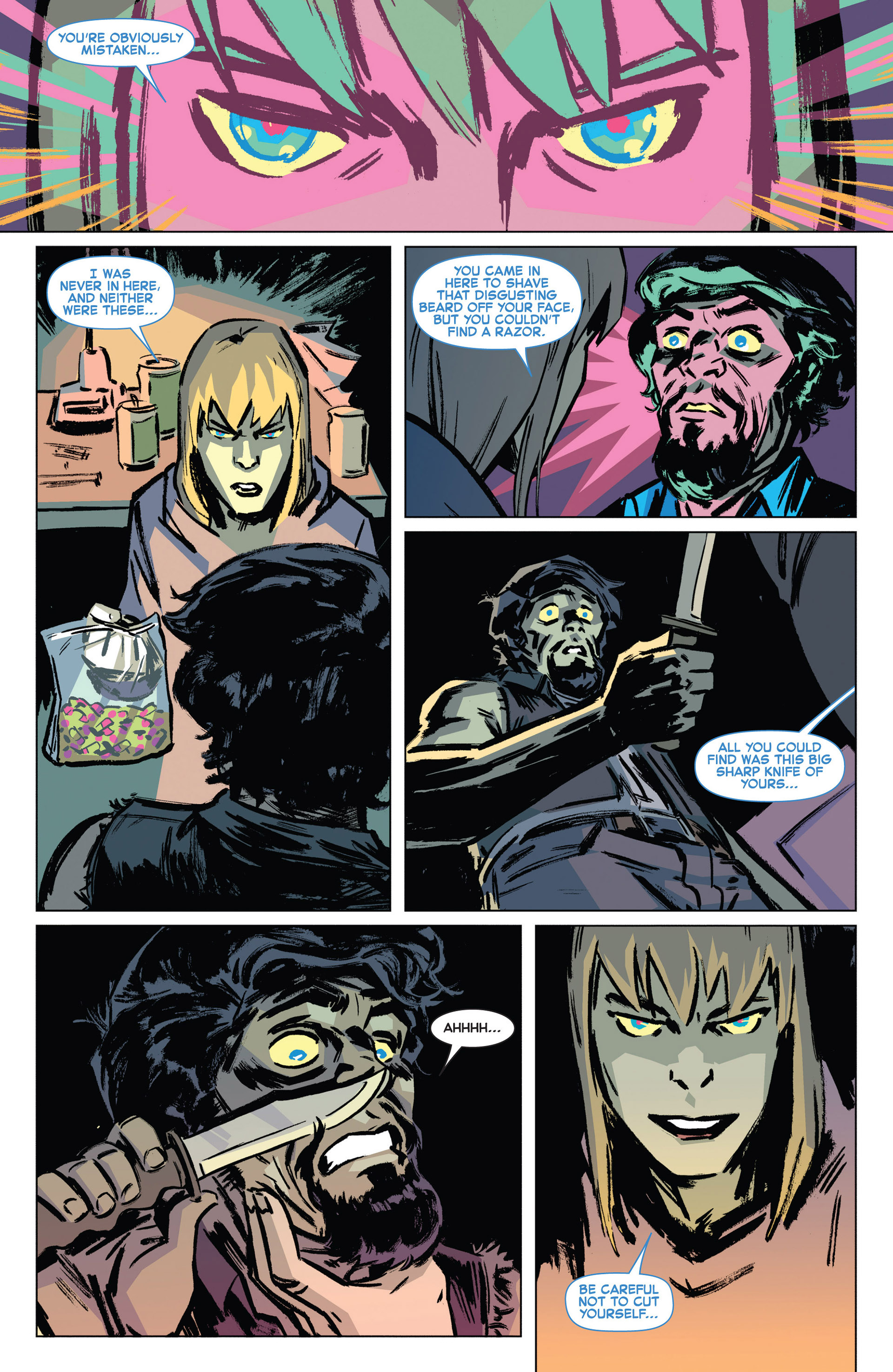 Read online Marvel Knights: X-Men comic -  Issue #1 - 12