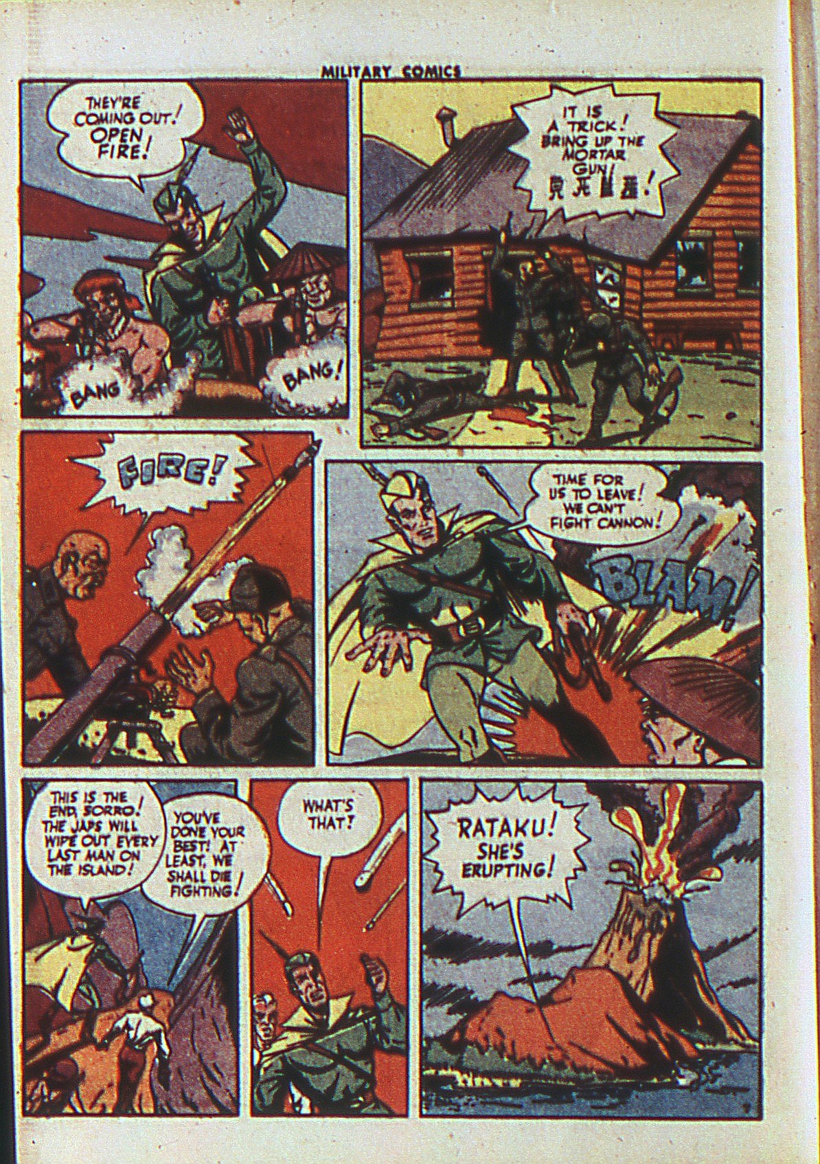 Read online Military Comics comic -  Issue #27 - 25