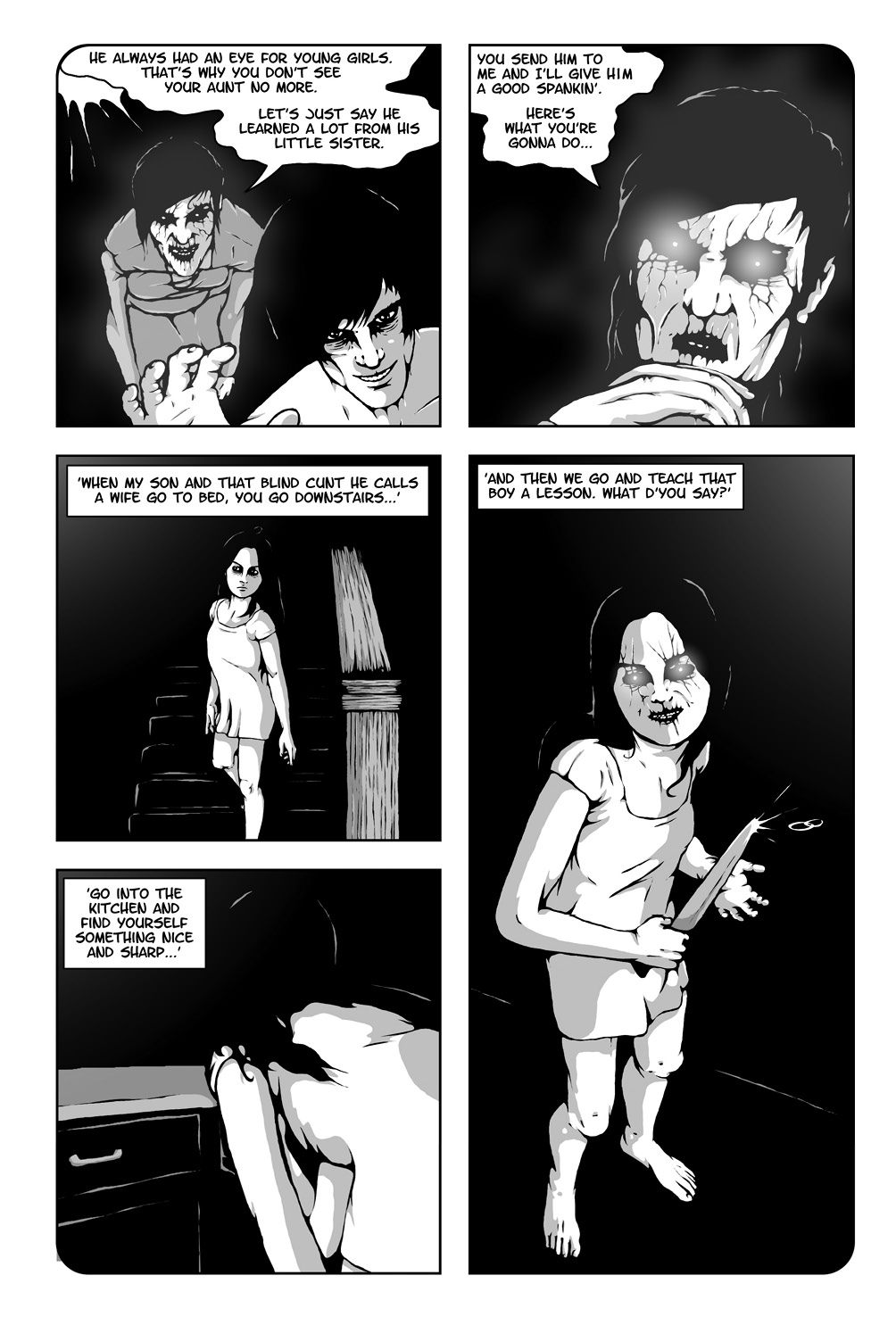 Read online Hollow Girl comic -  Issue #3 - 9