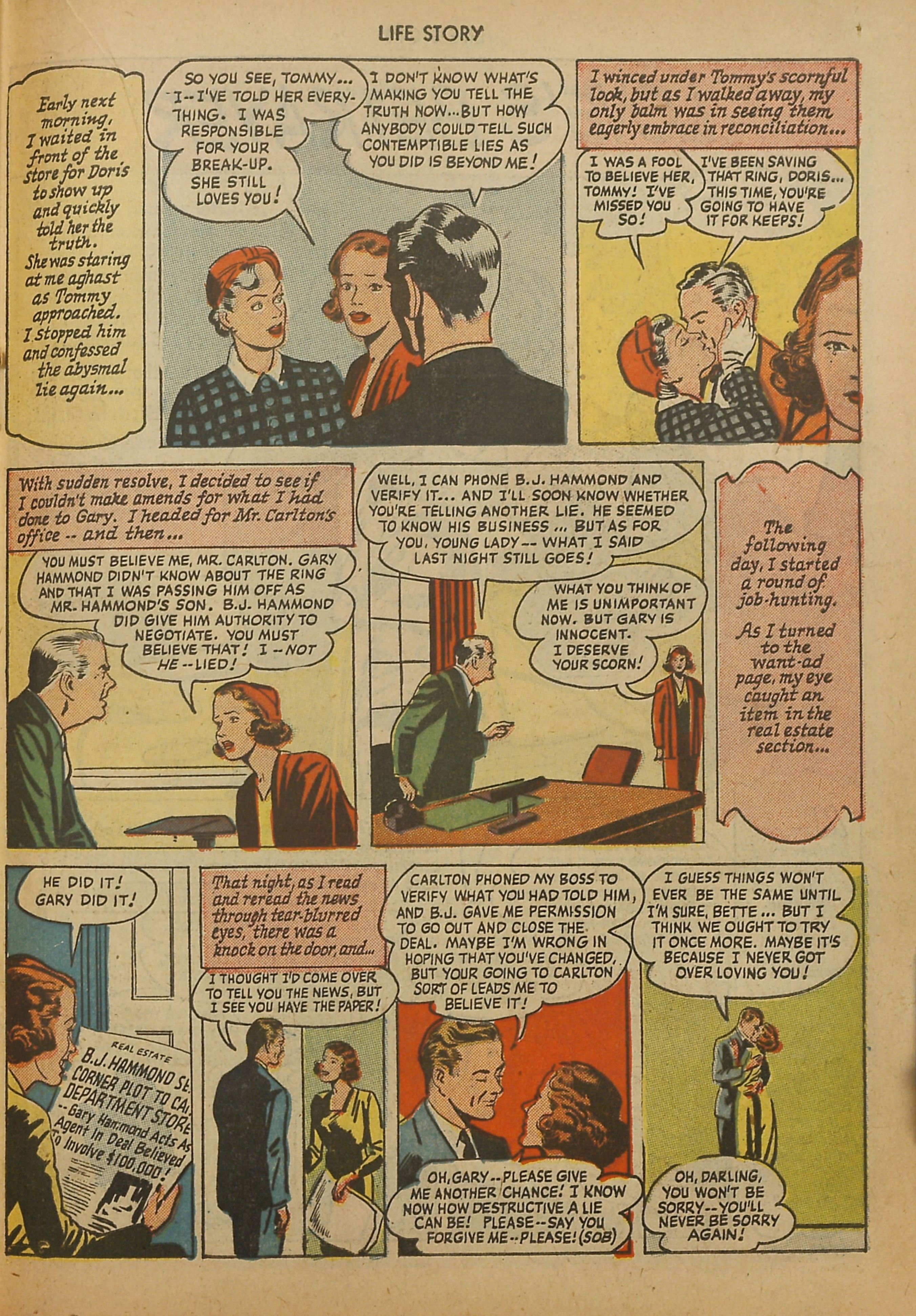 Read online Life Story comic -  Issue #8 - 27