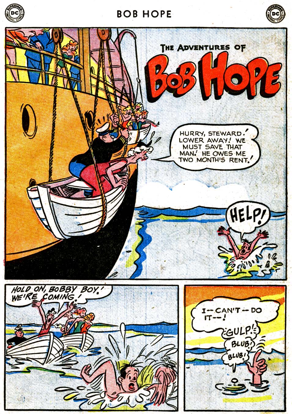 Read online The Adventures of Bob Hope comic -  Issue #22 - 25