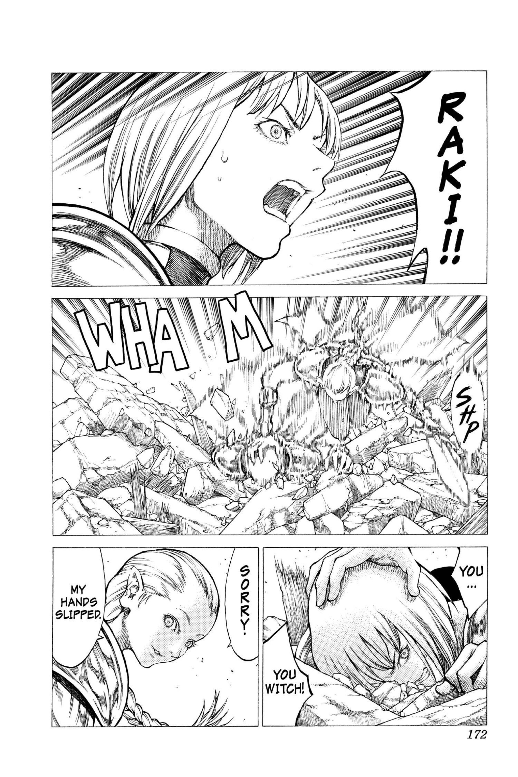 Read online Claymore comic -  Issue #6 - 162