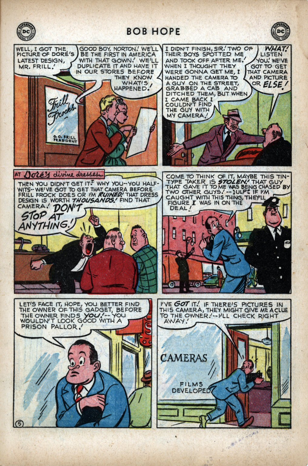 Read online The Adventures of Bob Hope comic -  Issue #13 - 8