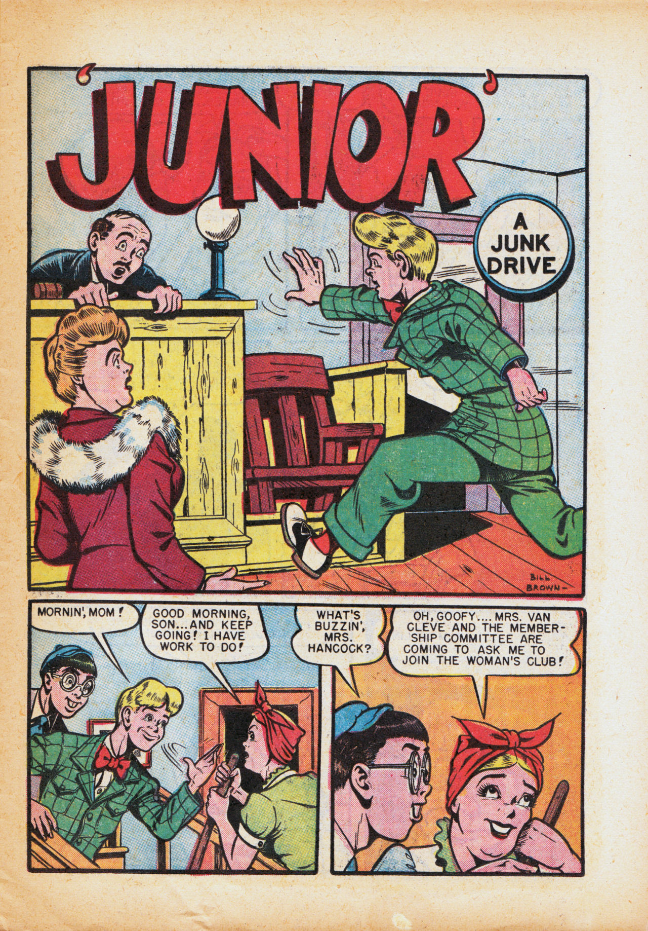 Read online Junior (1947) comic -  Issue #9 - 11