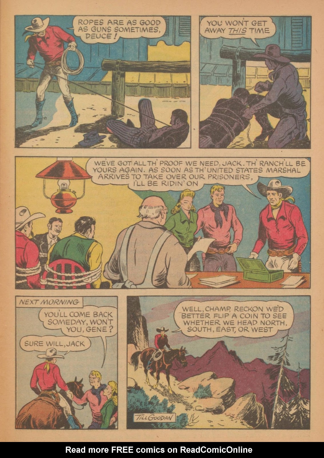 Gene Autry Comics issue 4 - Page 55