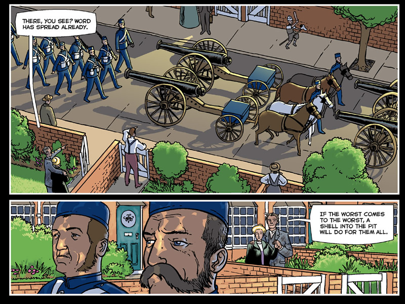 Read online H. G. Wells' The War of the Worlds comic -  Issue # TPB - 30