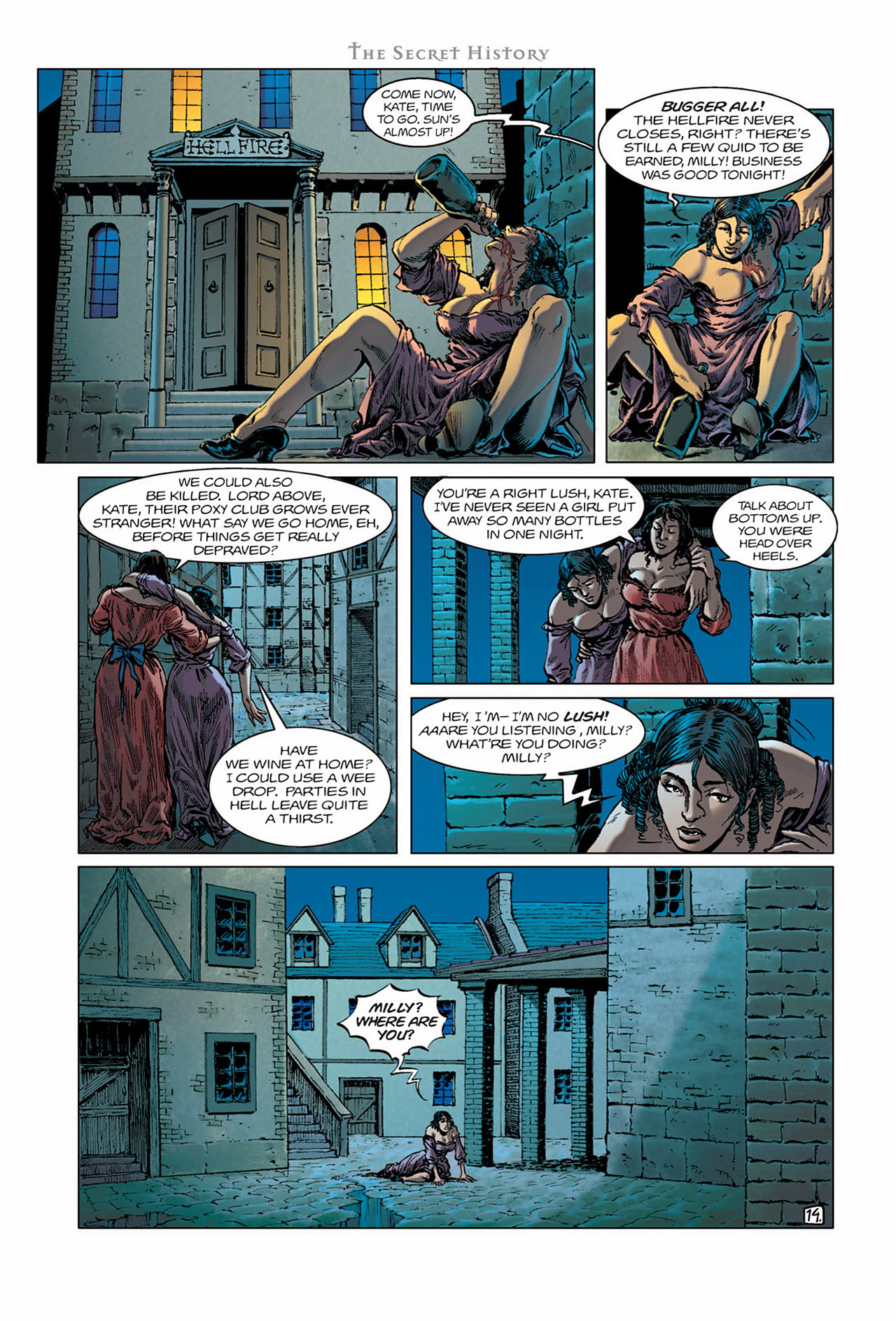 Read online The Secret History comic -  Issue #5 - 17