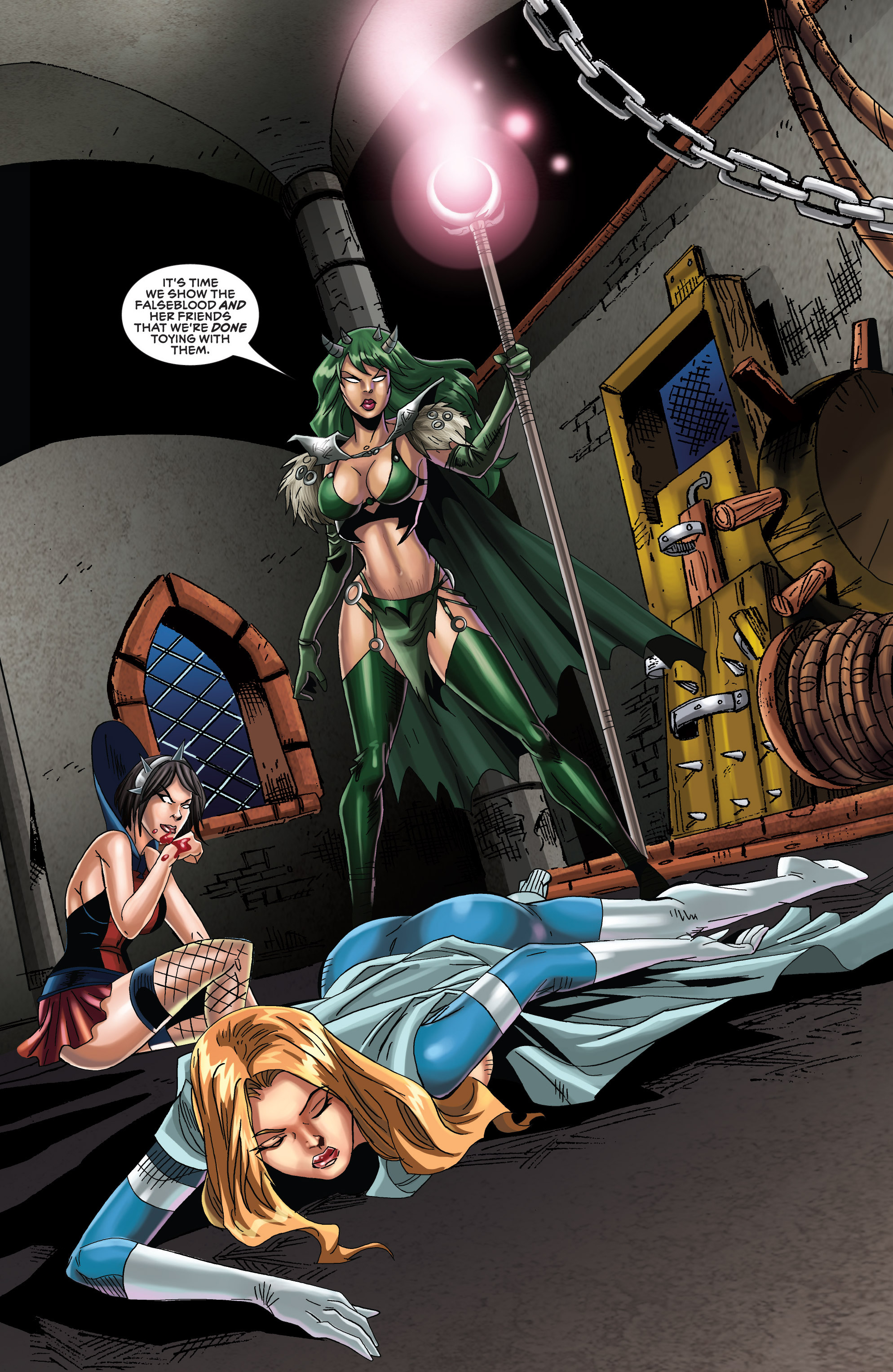 Read online Grimm Fairy Tales presents Bad Girls comic -  Issue # TPB - 91