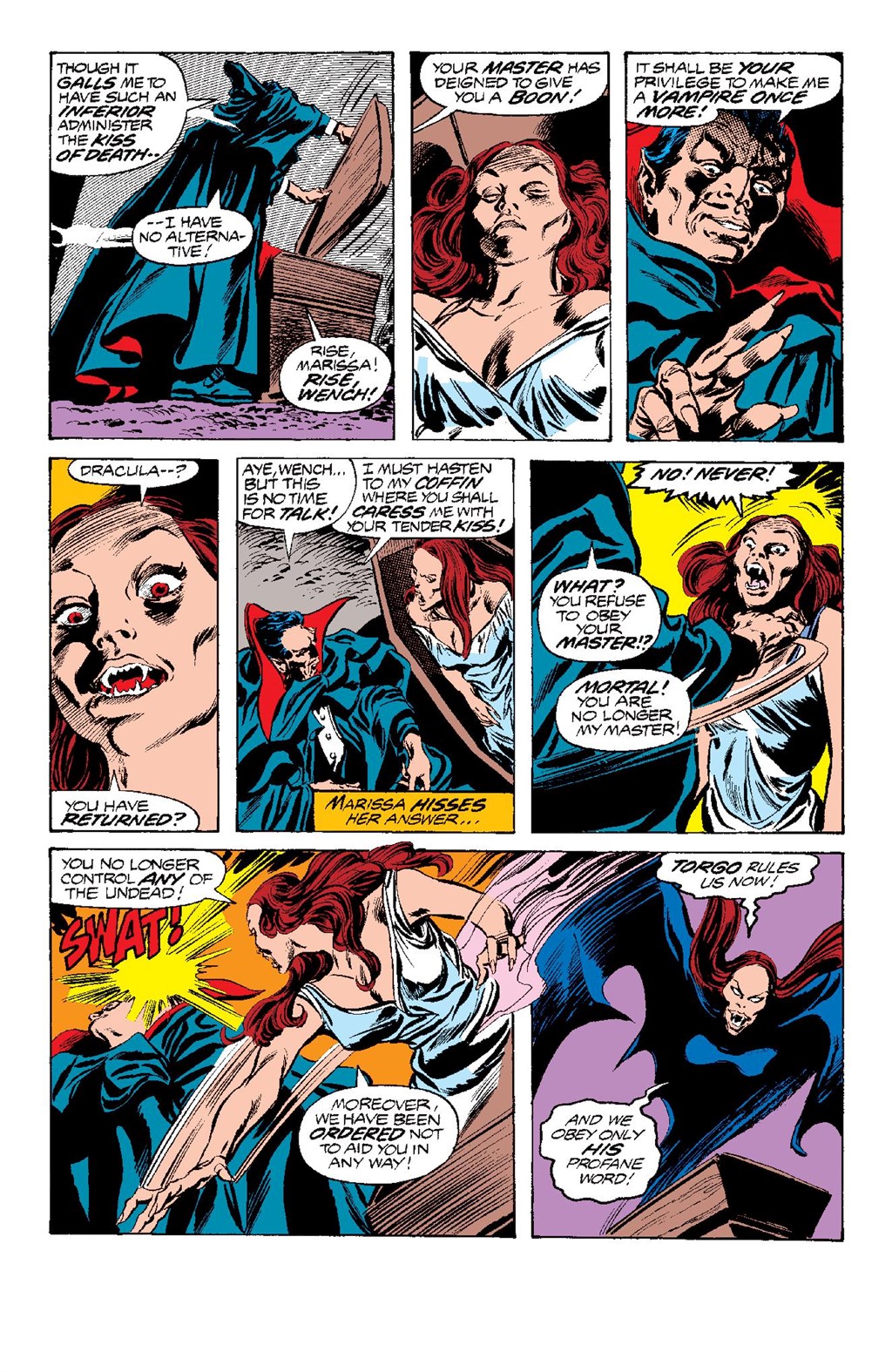 Read online Tomb of Dracula (1972) comic -  Issue # _The Complete Collection 5 (Part 3) - 73