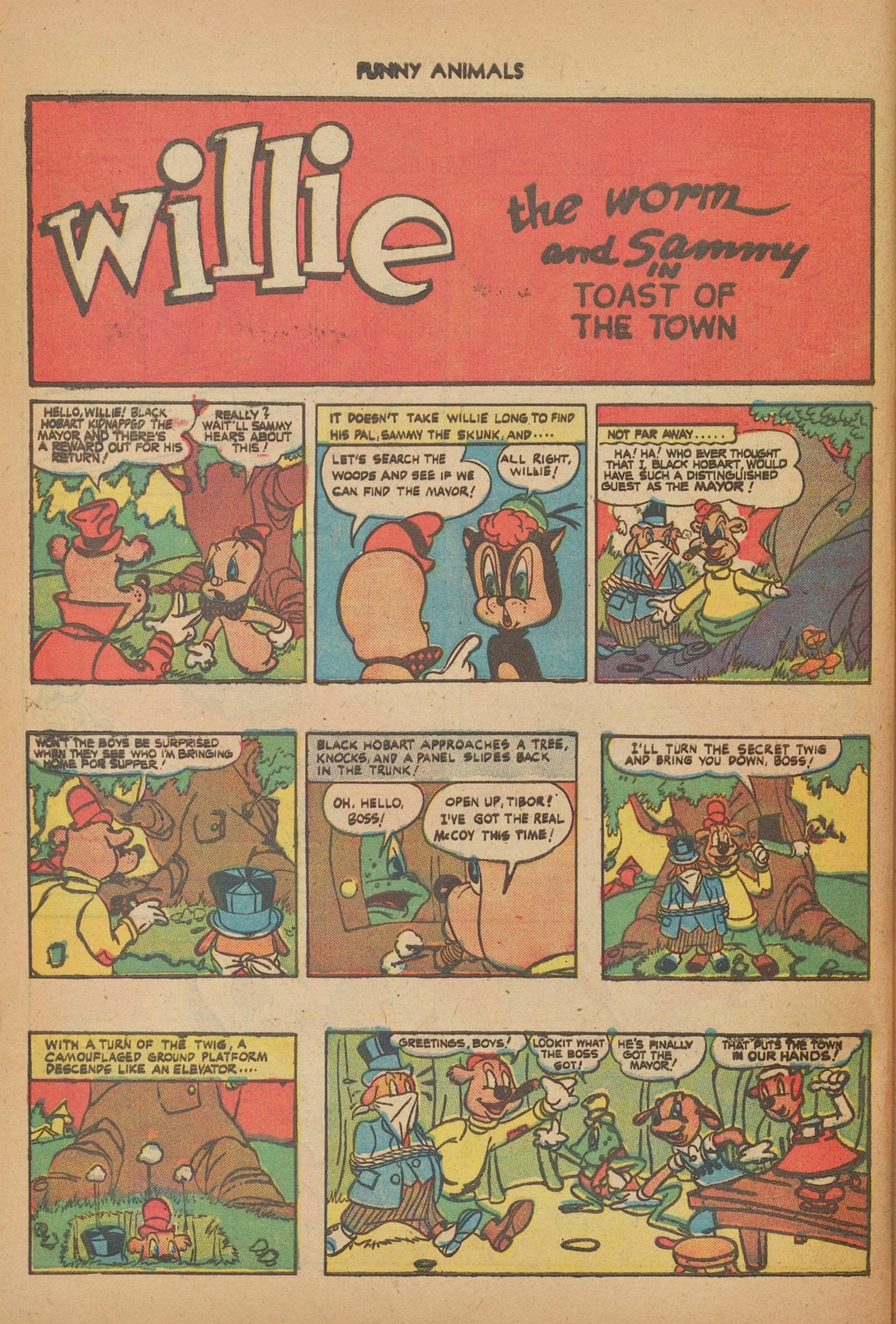 Read online Fawcett's Funny Animals comic -  Issue #62 - 28